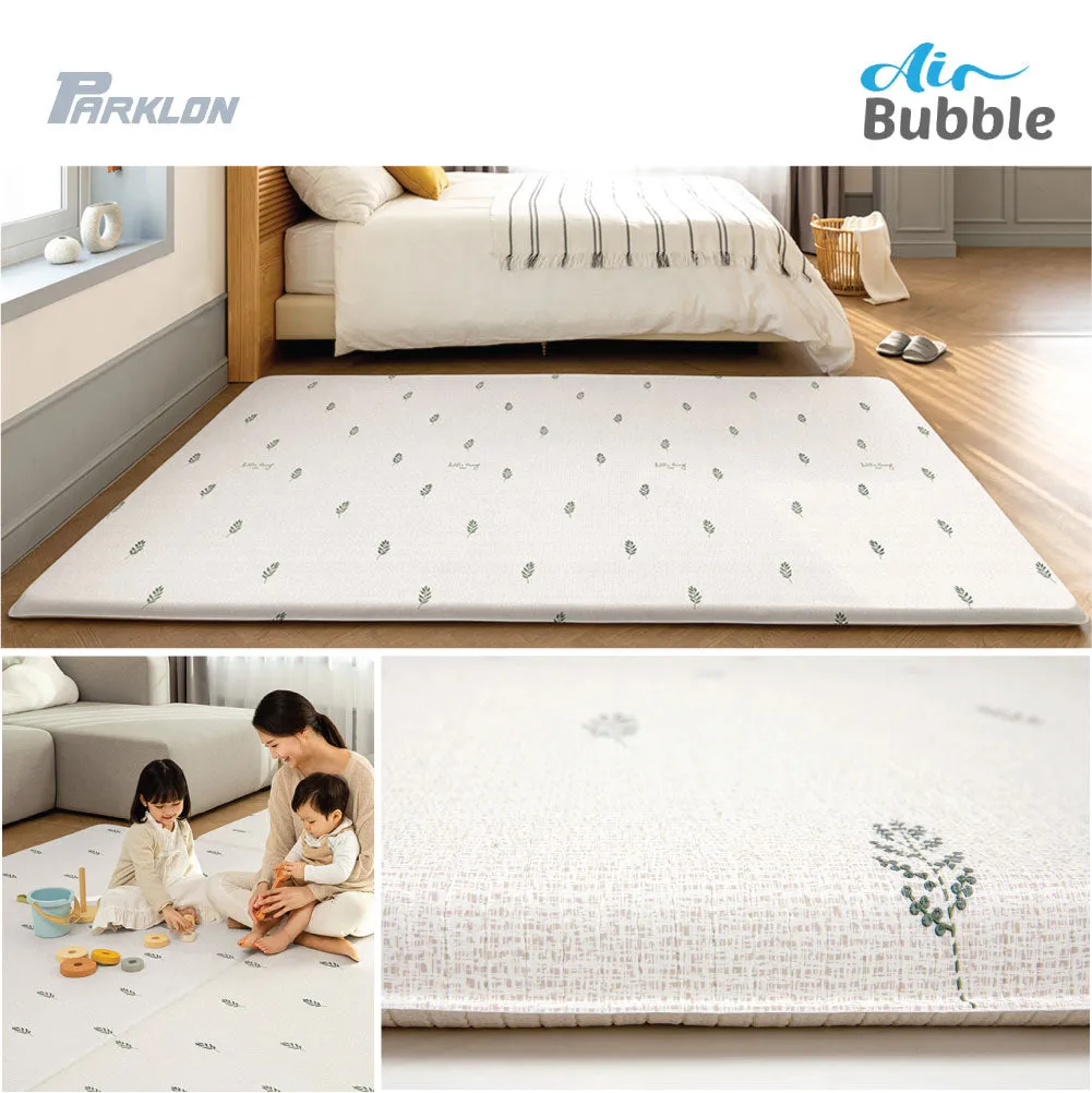 [1 Yr Local Warranty] Parklon Air Bubble Playmat Leaf Mood L40 (Size: 2100 x 1500 x 40mm)