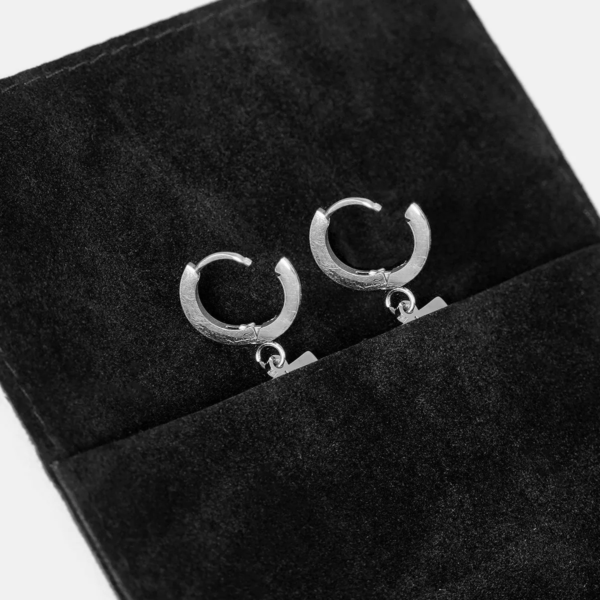 24 Number Earring - Stainless Steel