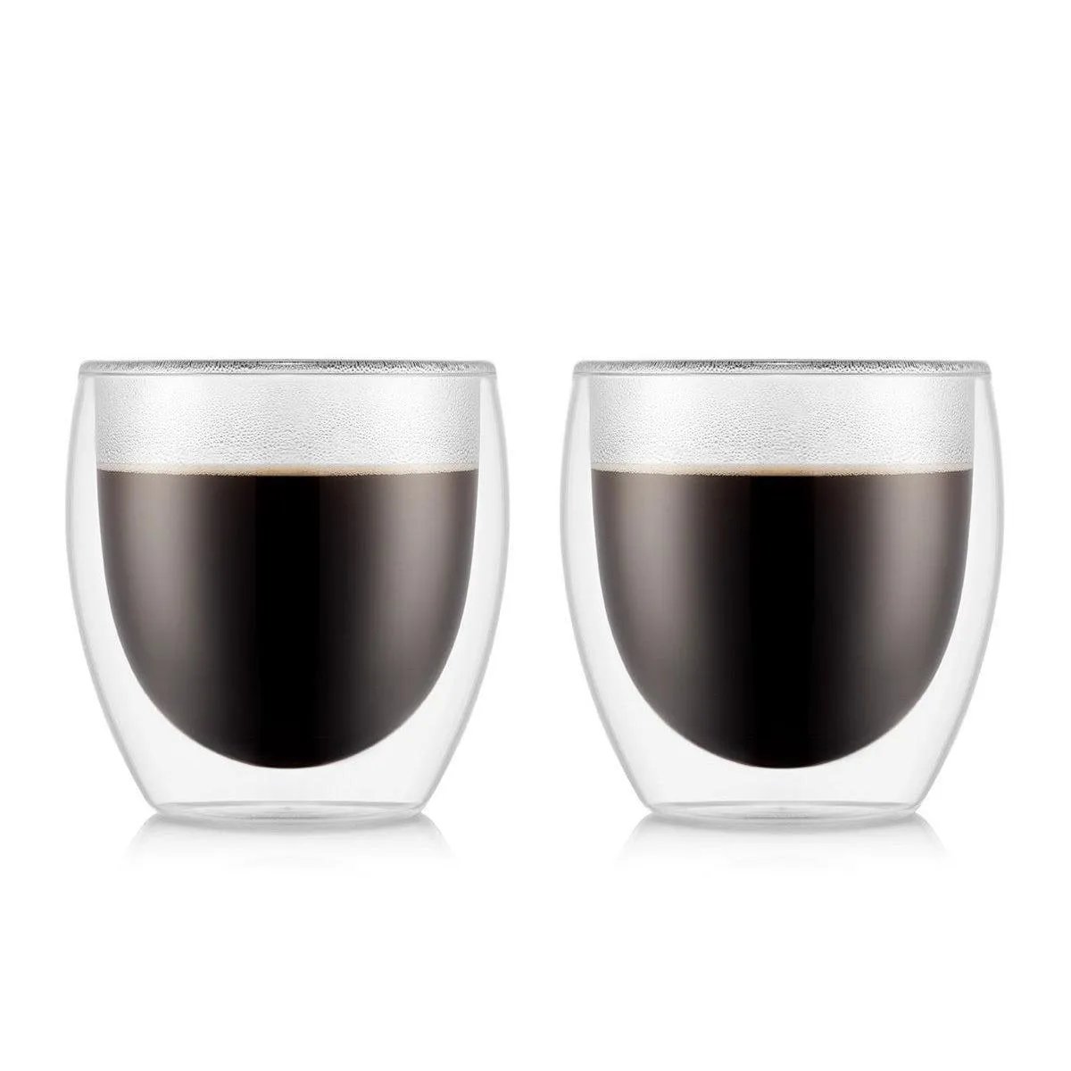 Bodum Pavina Latte Glasses 250ml (Set of 2)