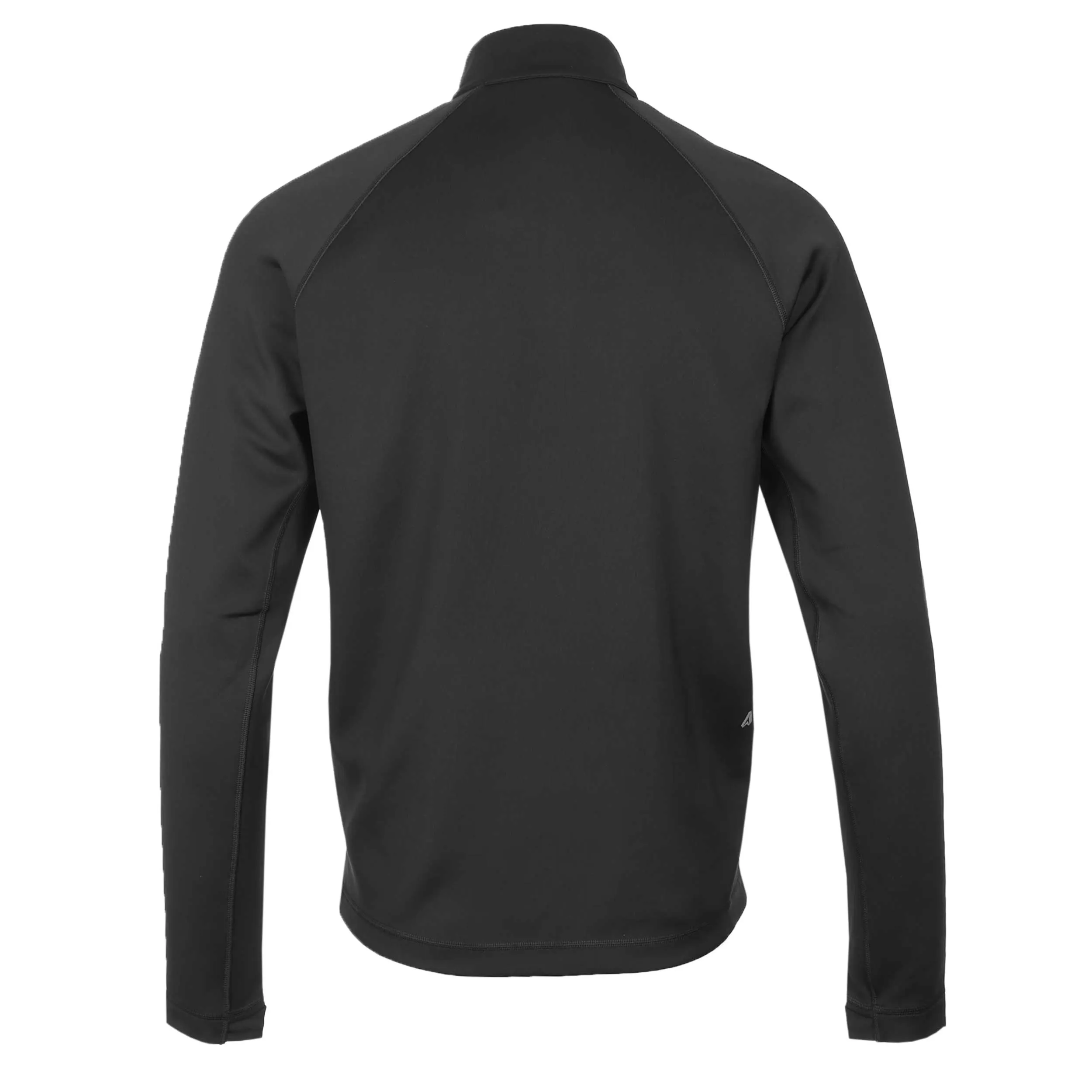 BOSS Sweat Active Zip Neck Sweatshirt in Black