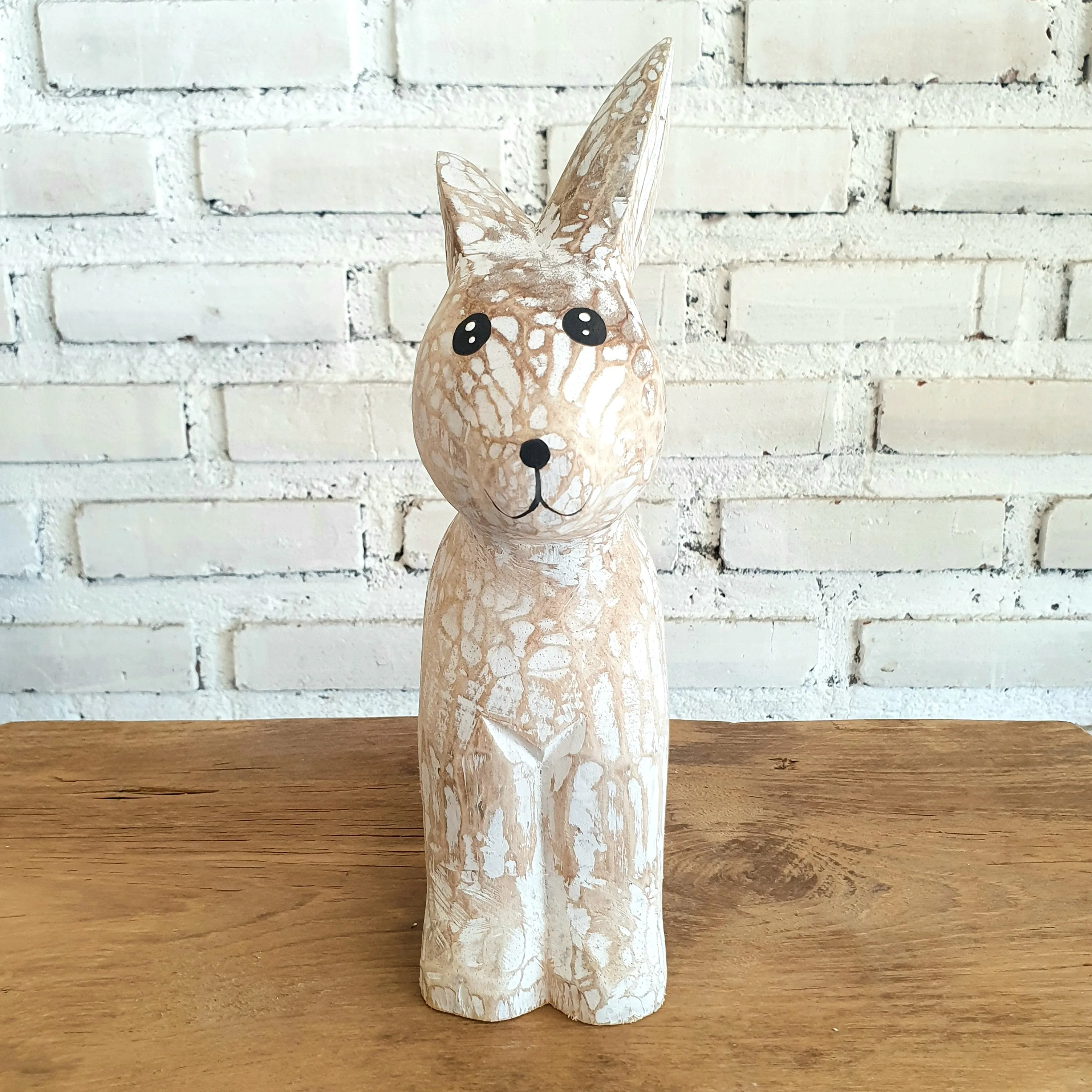 Carved Wooden Rabbit