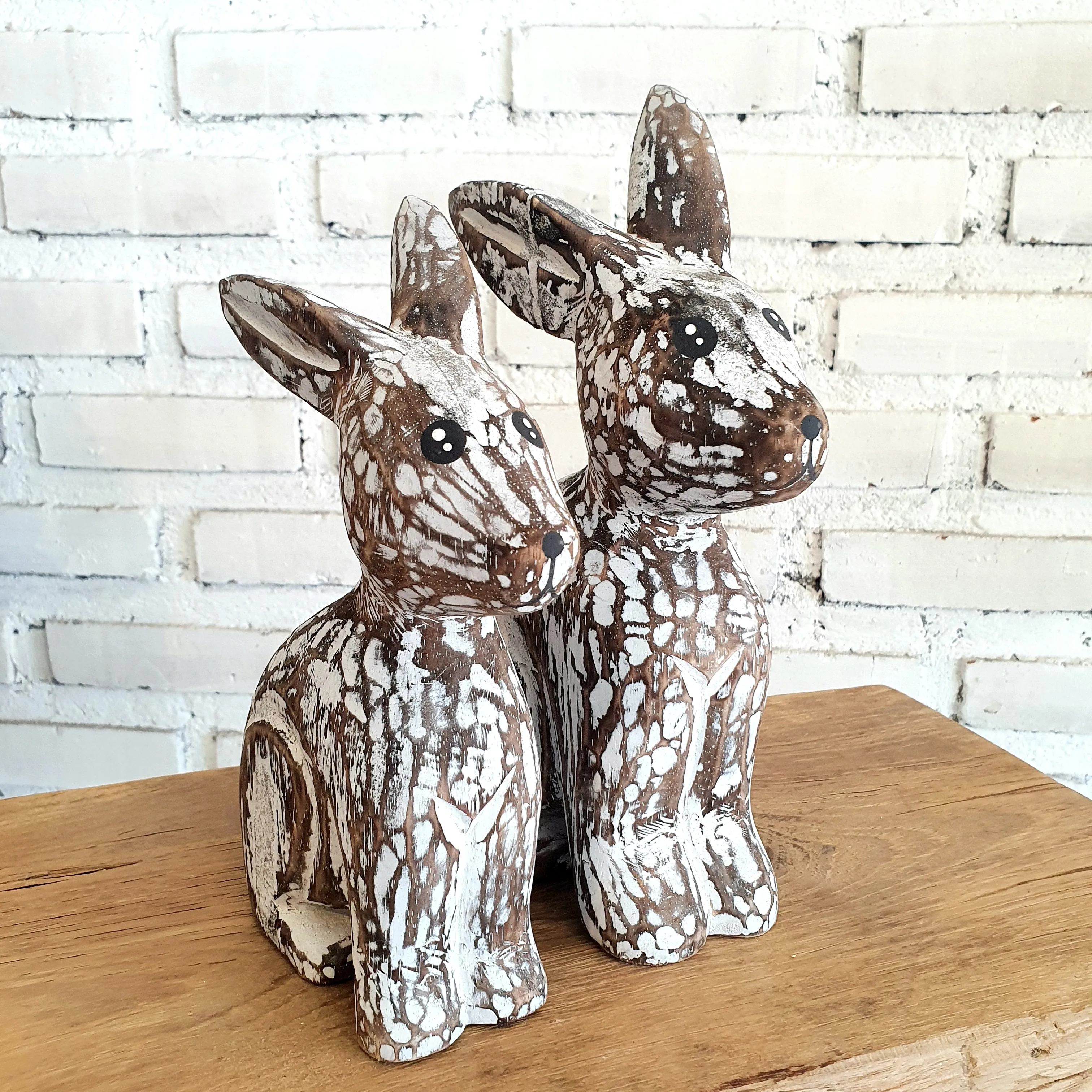 Carved Wooden Rabbit