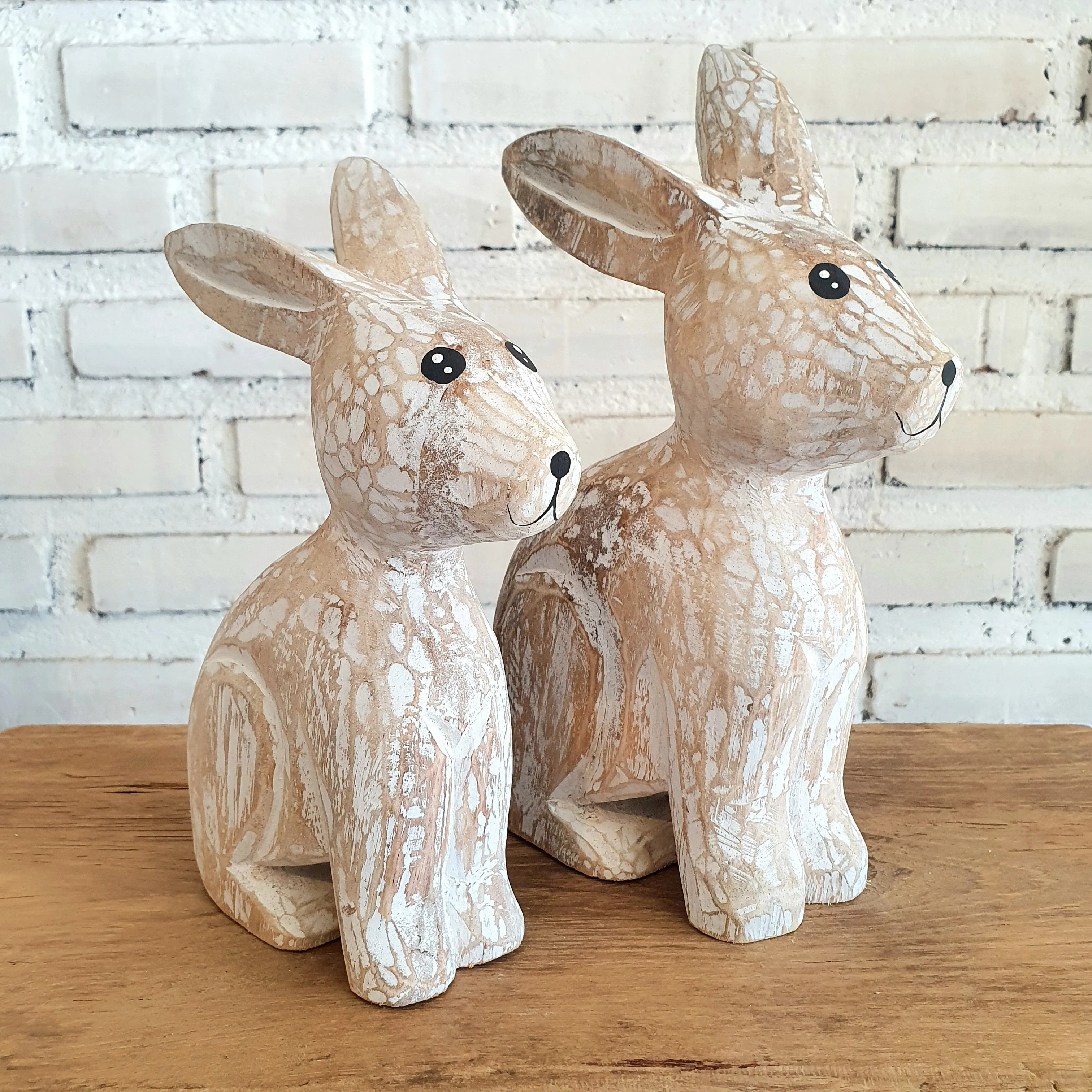 Carved Wooden Rabbit