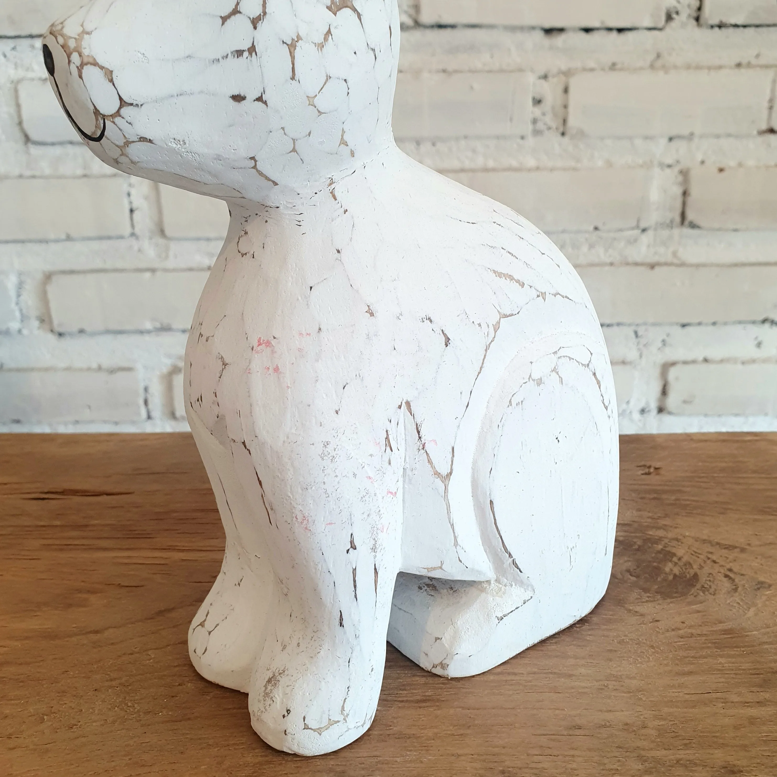 Carved Wooden Rabbit