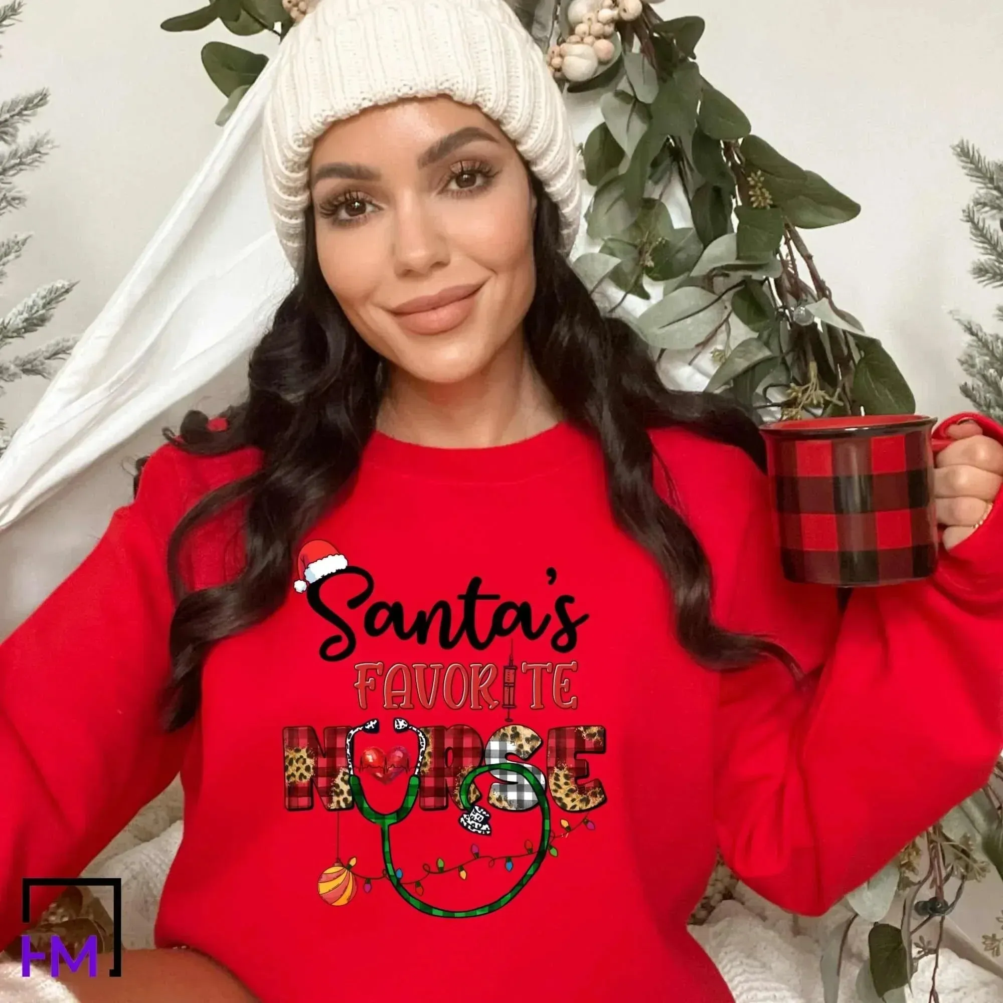 Christmas Nurse Sweatshirt