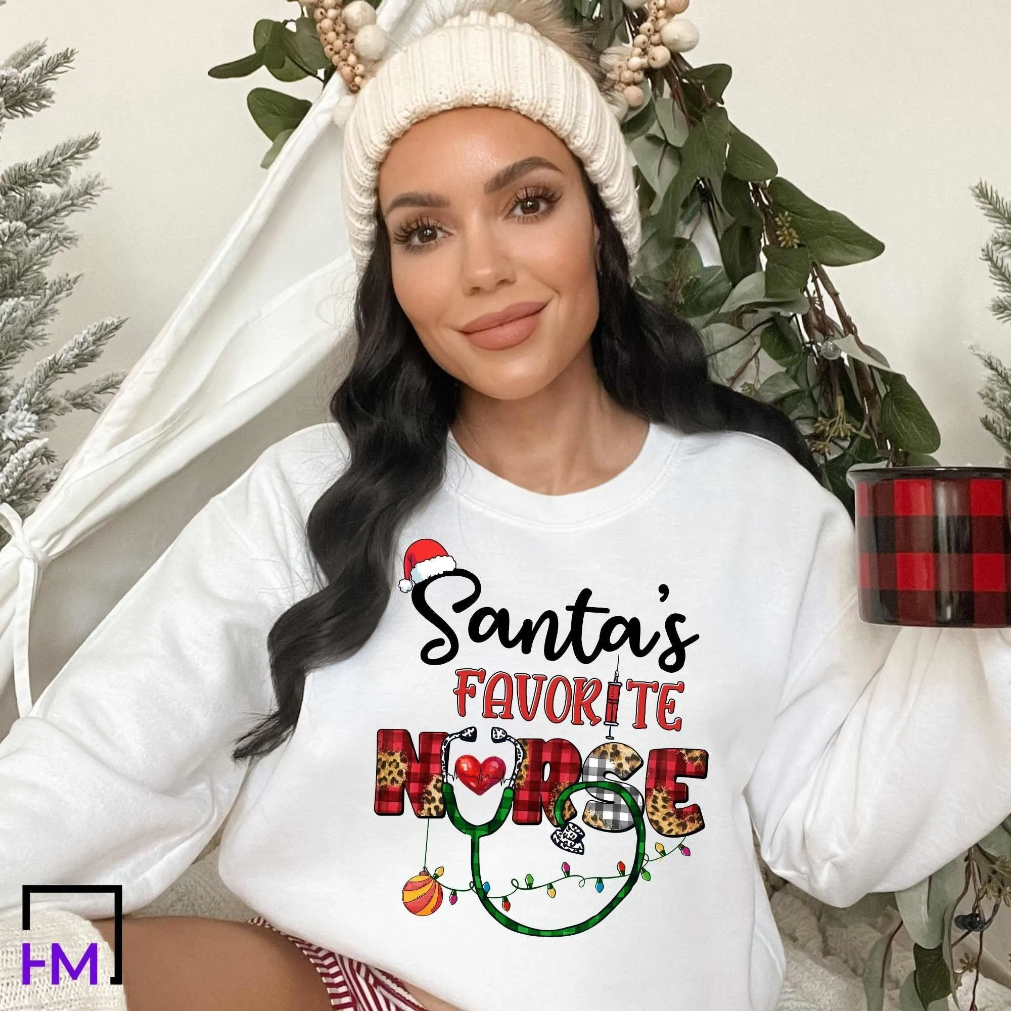 Christmas Nurse Sweatshirt