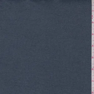 Colonial Blue Hacci Brushed Knit Fabric