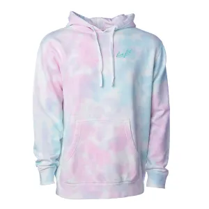 Cotton Candy Hoodie - Teal