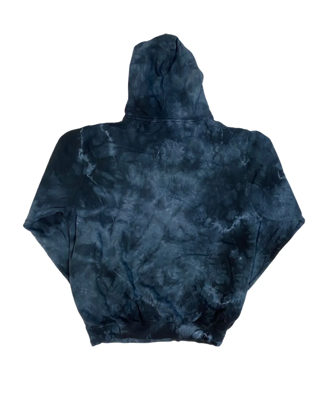 Crystal Tie Dye Premium Fleece Hoodie - Black