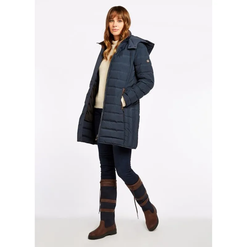 Dubarry Ballybrophy Ladies Down Coat - Navy