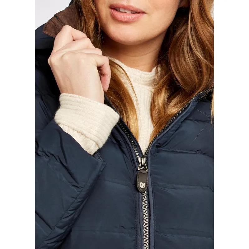 Dubarry Ballybrophy Ladies Down Coat - Navy