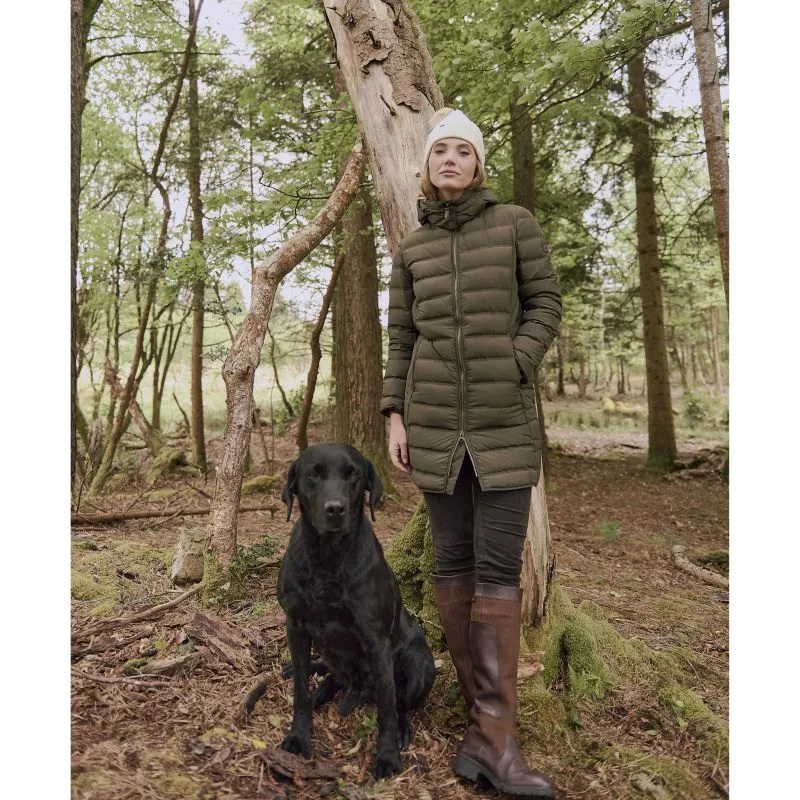 Dubarry Ballybrophy Ladies Down Coat - Olive