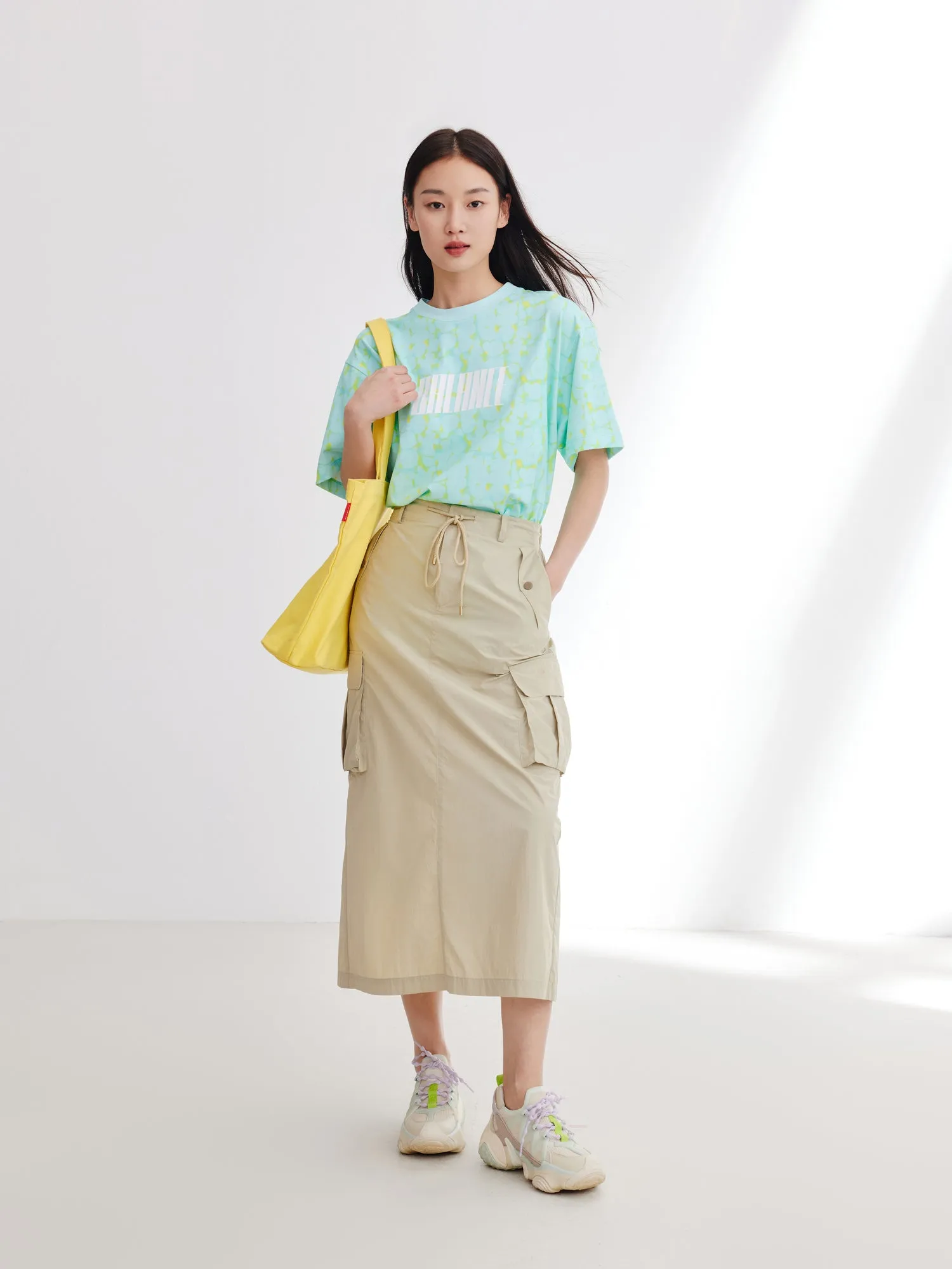 EP YAYING Oversize Printed T-shirt