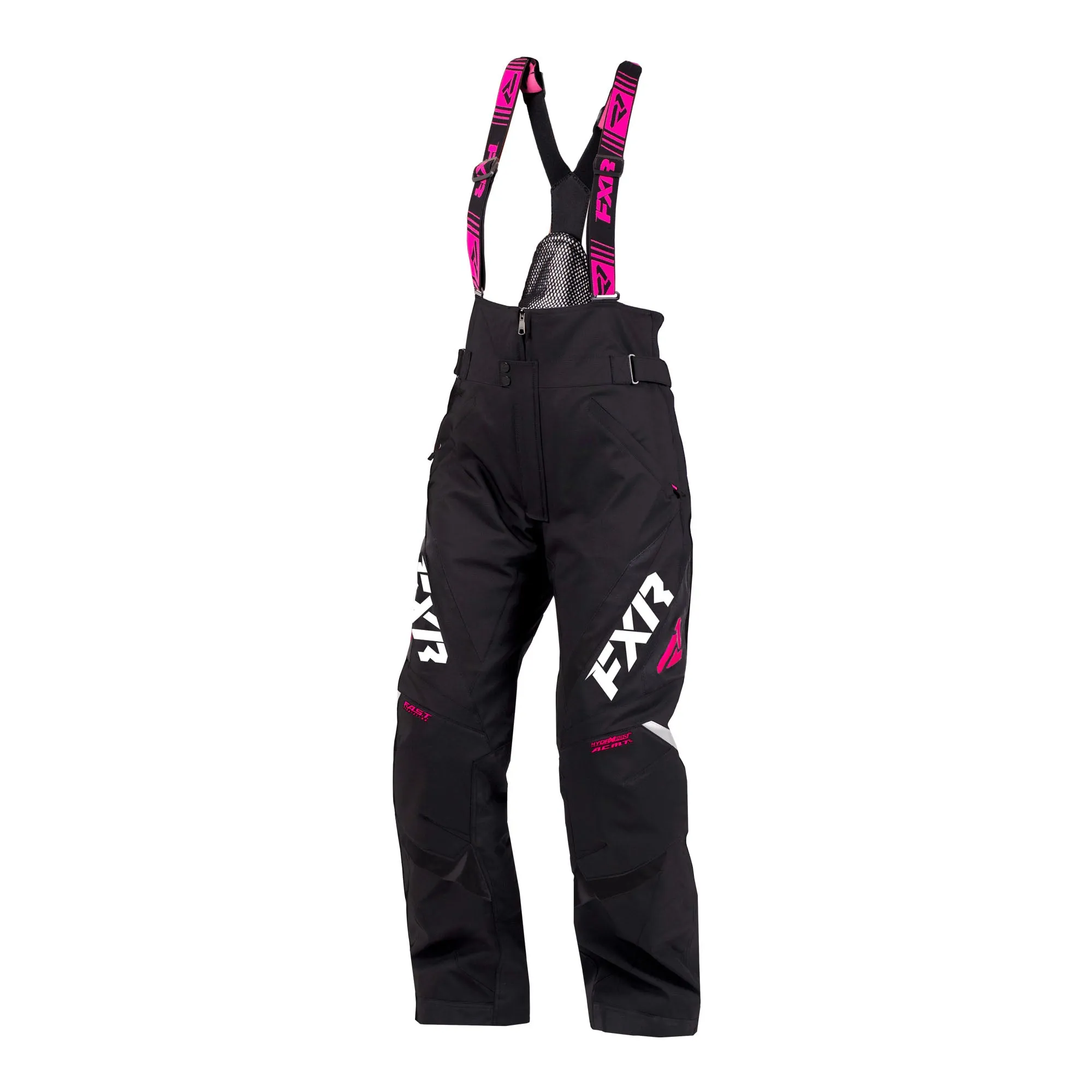 FXR Womens Adrenaline Snowmobile Pants Black/Fuchsia