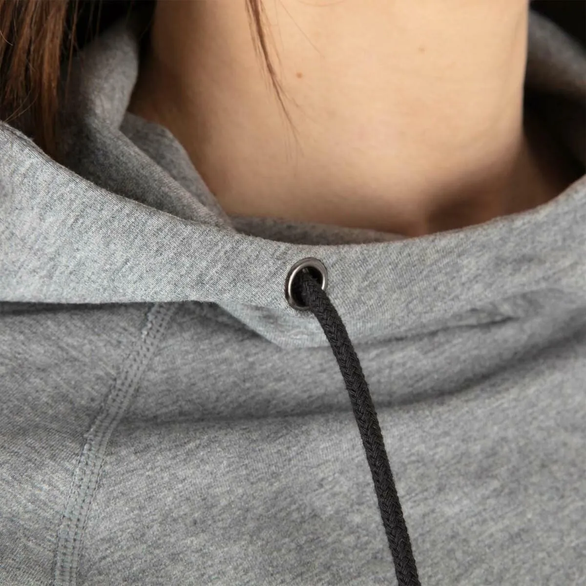 Grey Tatami Ladies Logo Hoodie