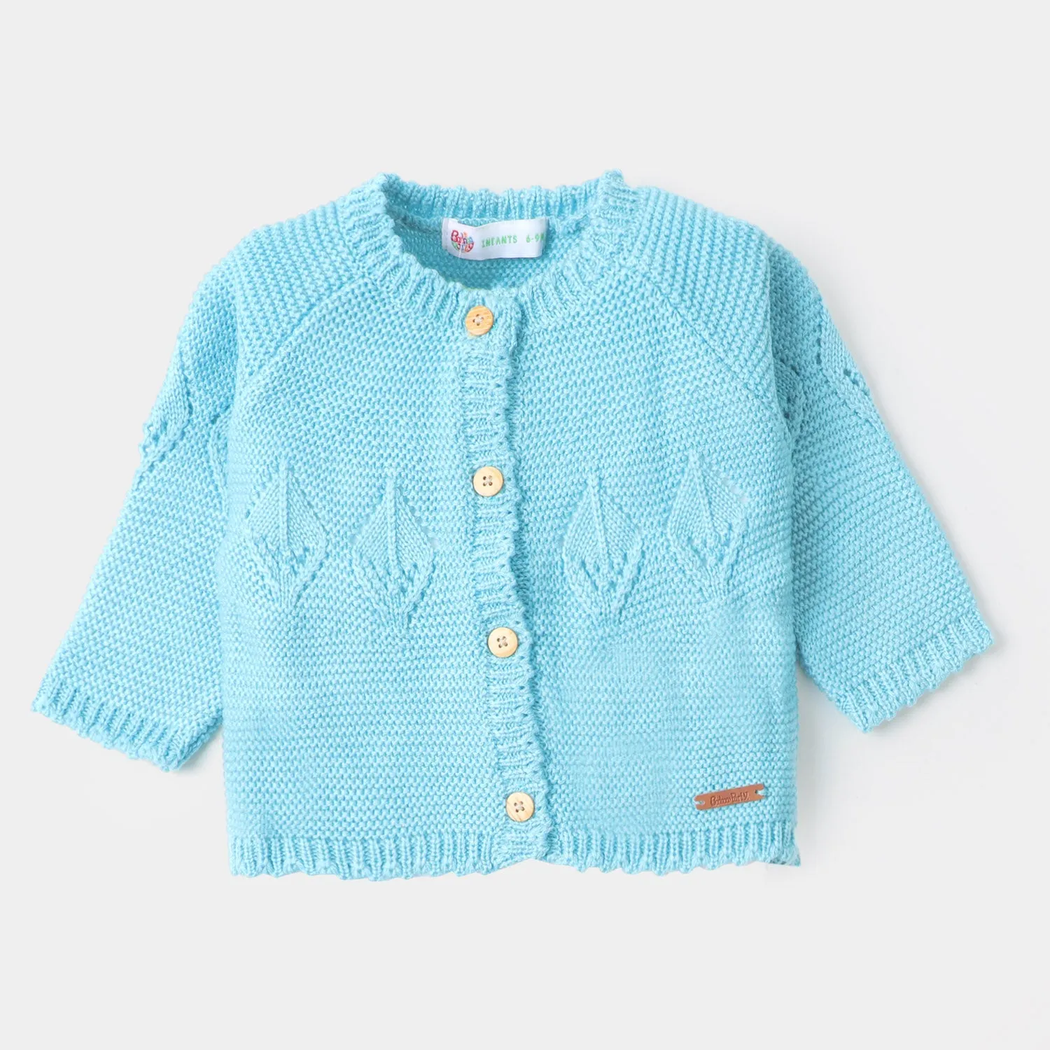 Infant Girls Sweater BP38-22 - Light Blue