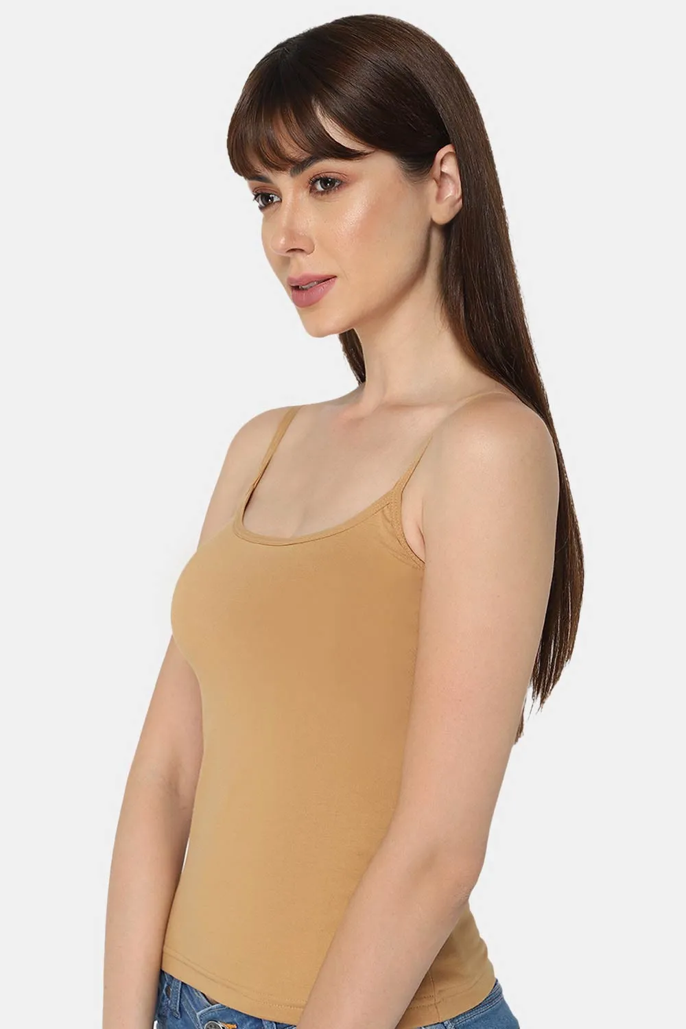 Intimacy Stretch Cotton Slip Camisole – CL01 | Non-Padded & Skin-Friendly