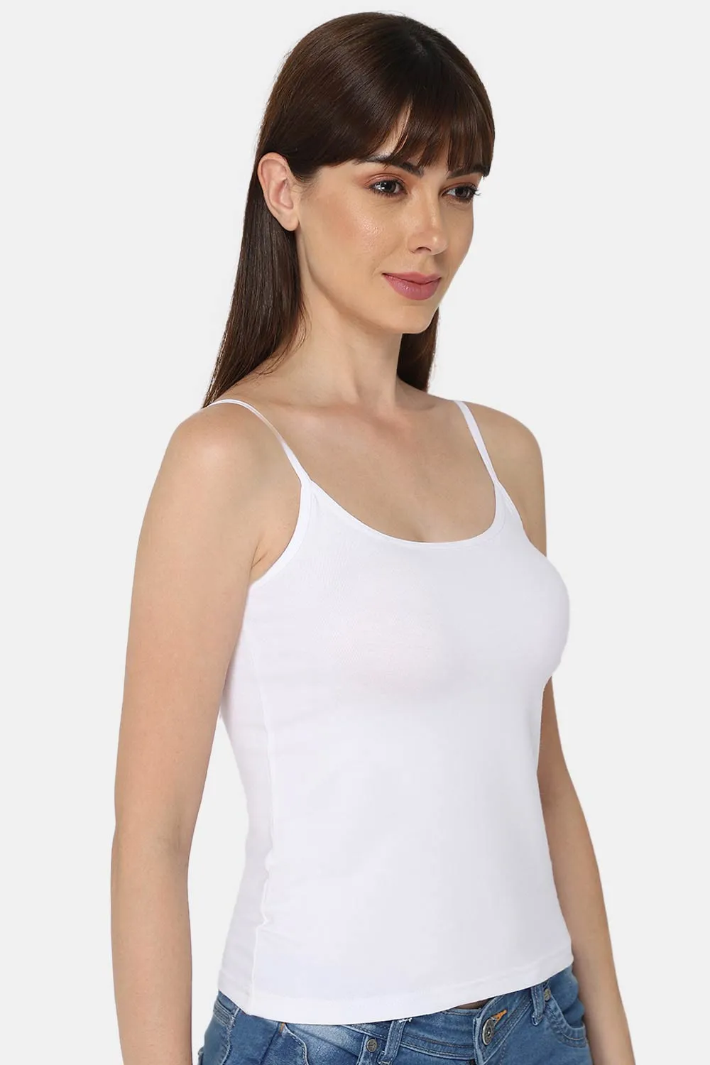 Intimacy Stretch Cotton Slip Camisole – CL01 | Non-Padded & Skin-Friendly