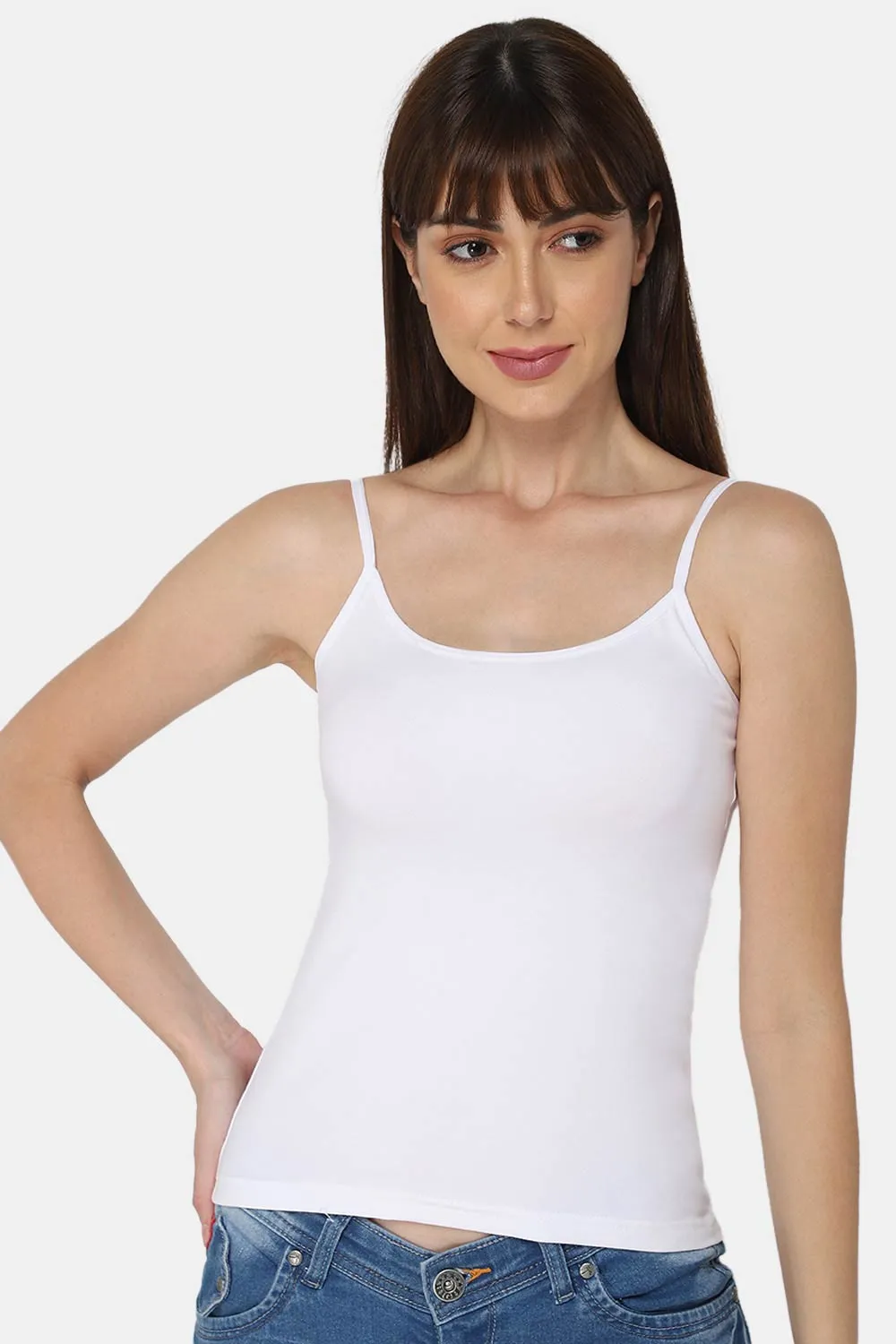 Intimacy Stretch Cotton Slip Camisole – CL01 | Non-Padded & Skin-Friendly