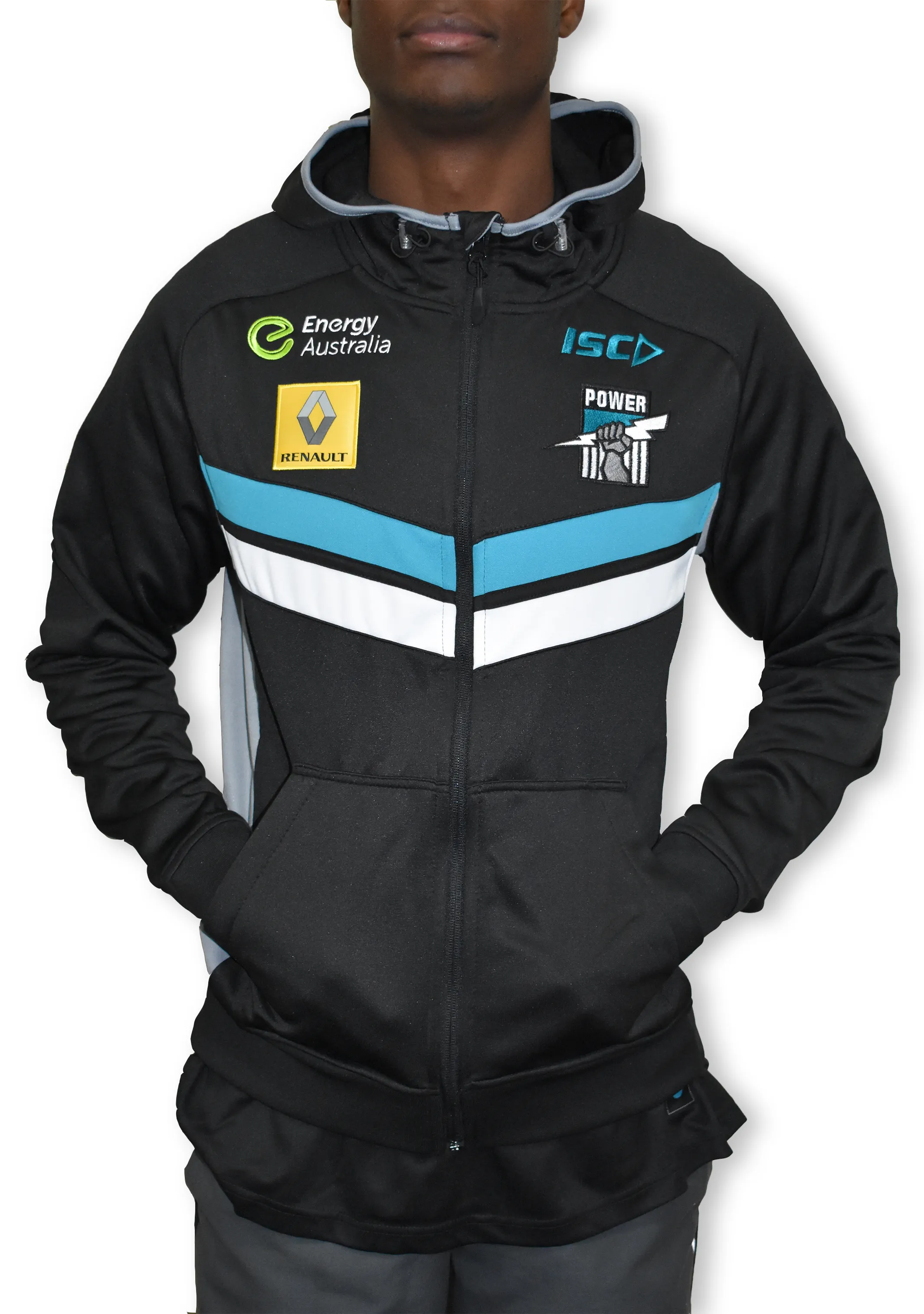 ISC Port Adelaide Power Mens Tech Hoodie <br> 7PA5THD1A