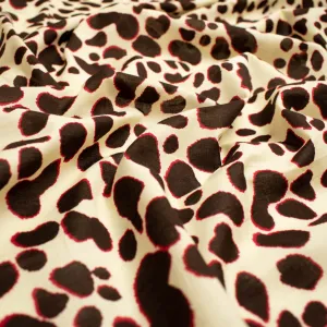 Japanese Pure Cotton Lawn Leopard Prints Design-123