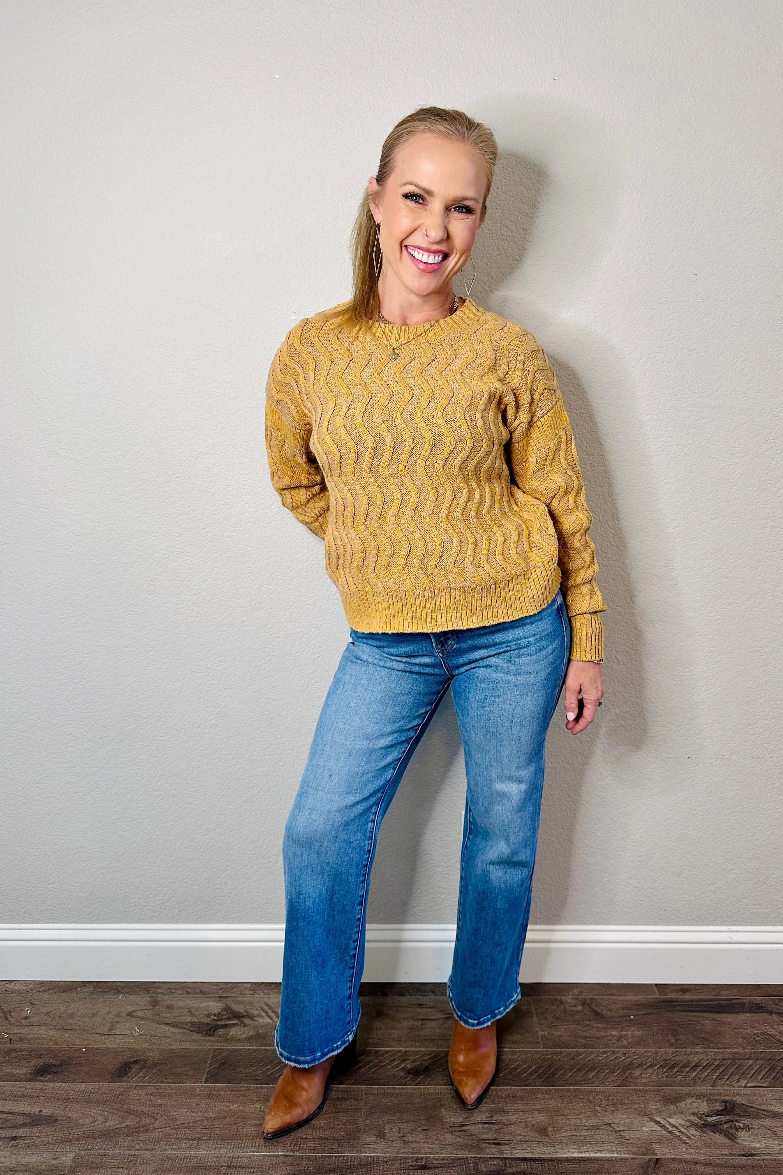 Jules Vertical Ribbed Sweater