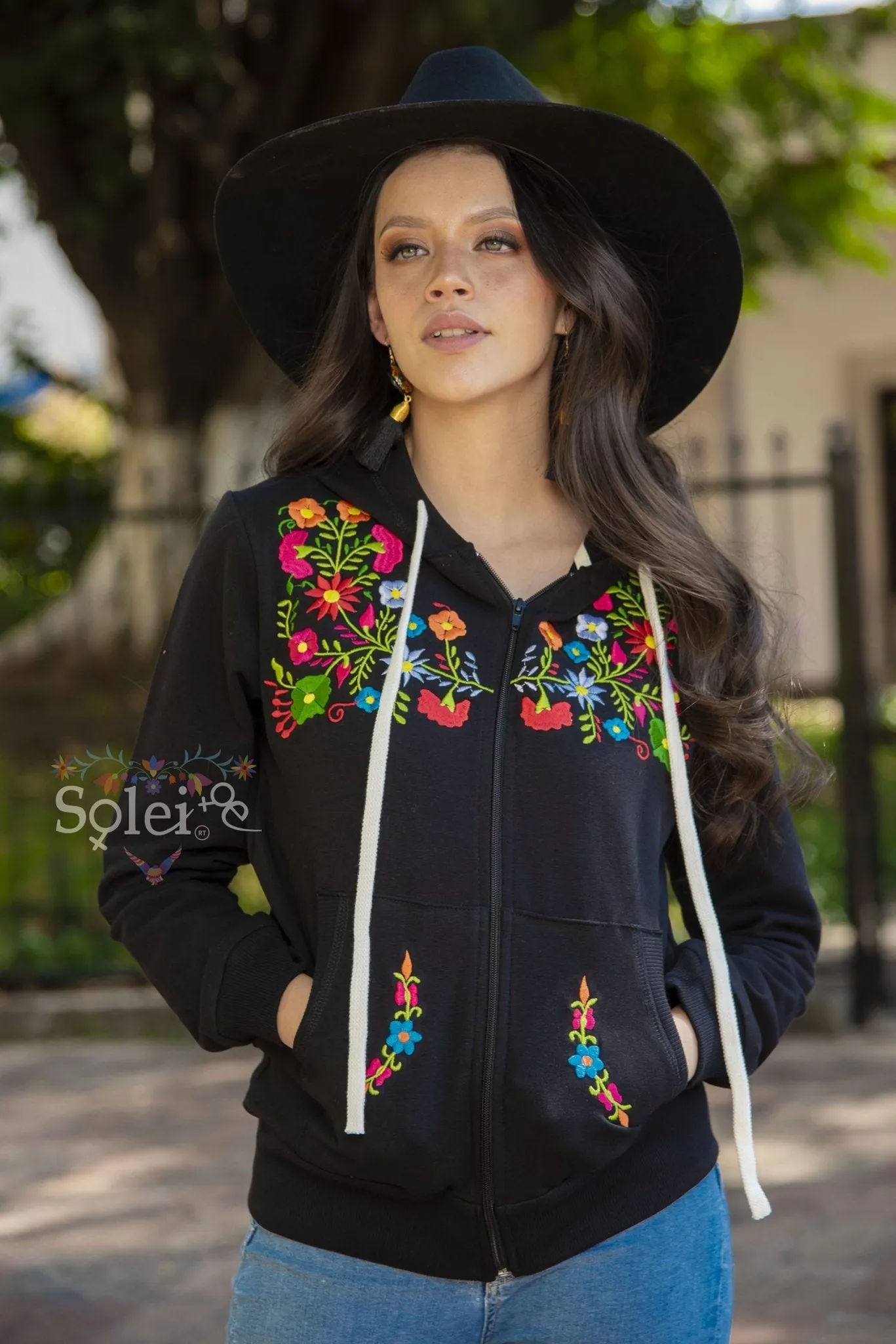 Karen Floral Hoodie