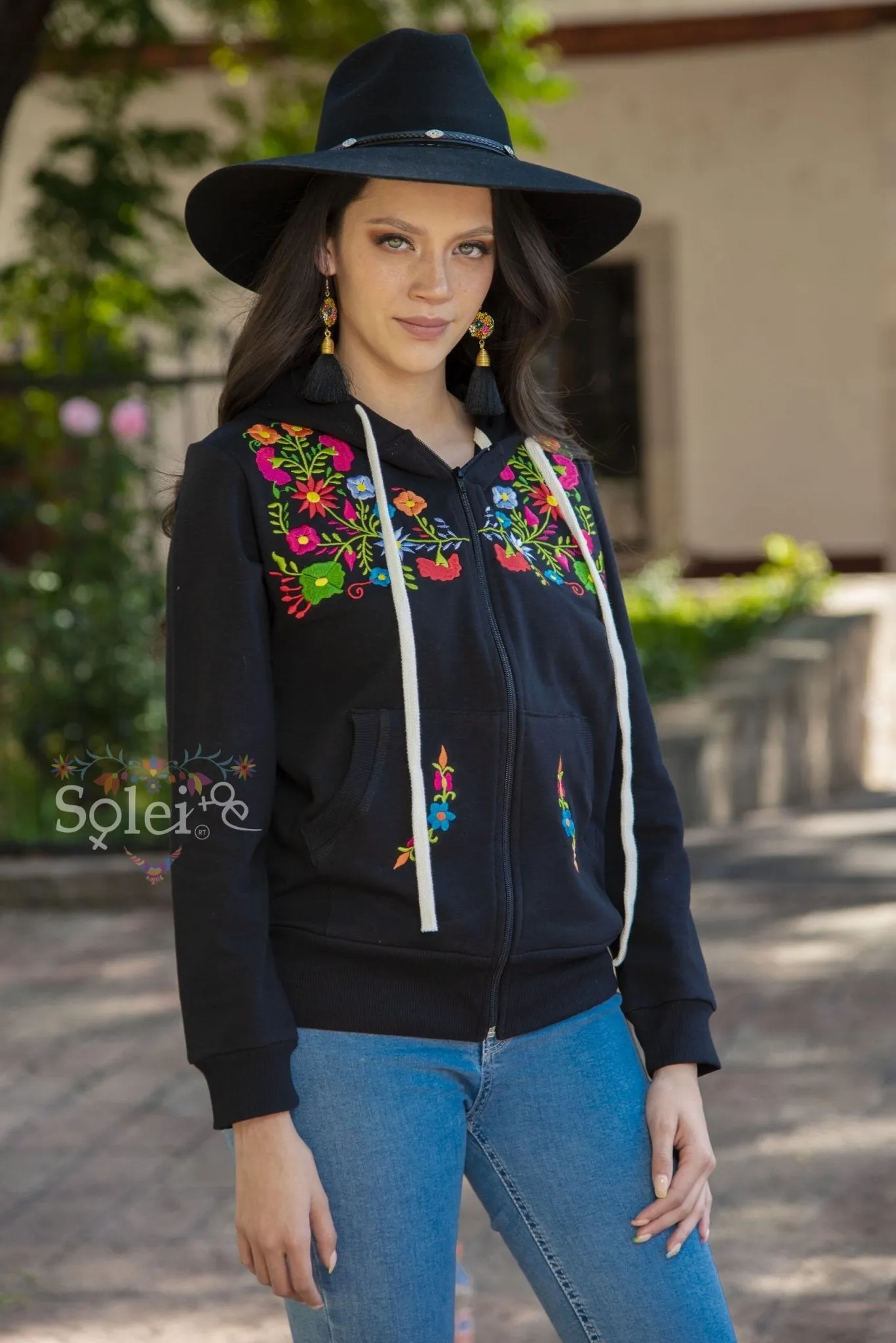 Karen Floral Hoodie