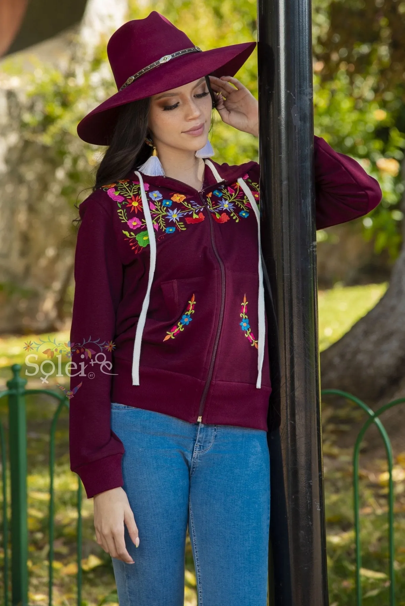 Karen Floral Hoodie