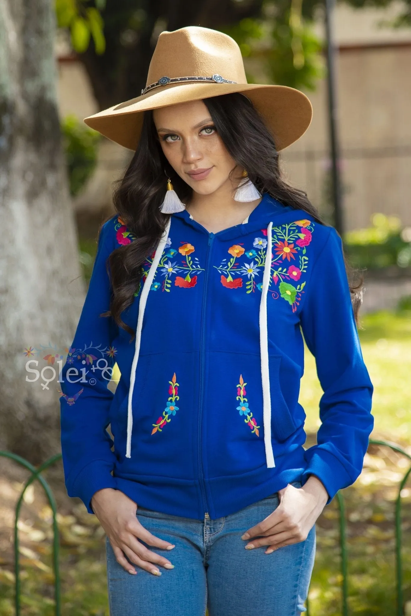 Karen Floral Hoodie