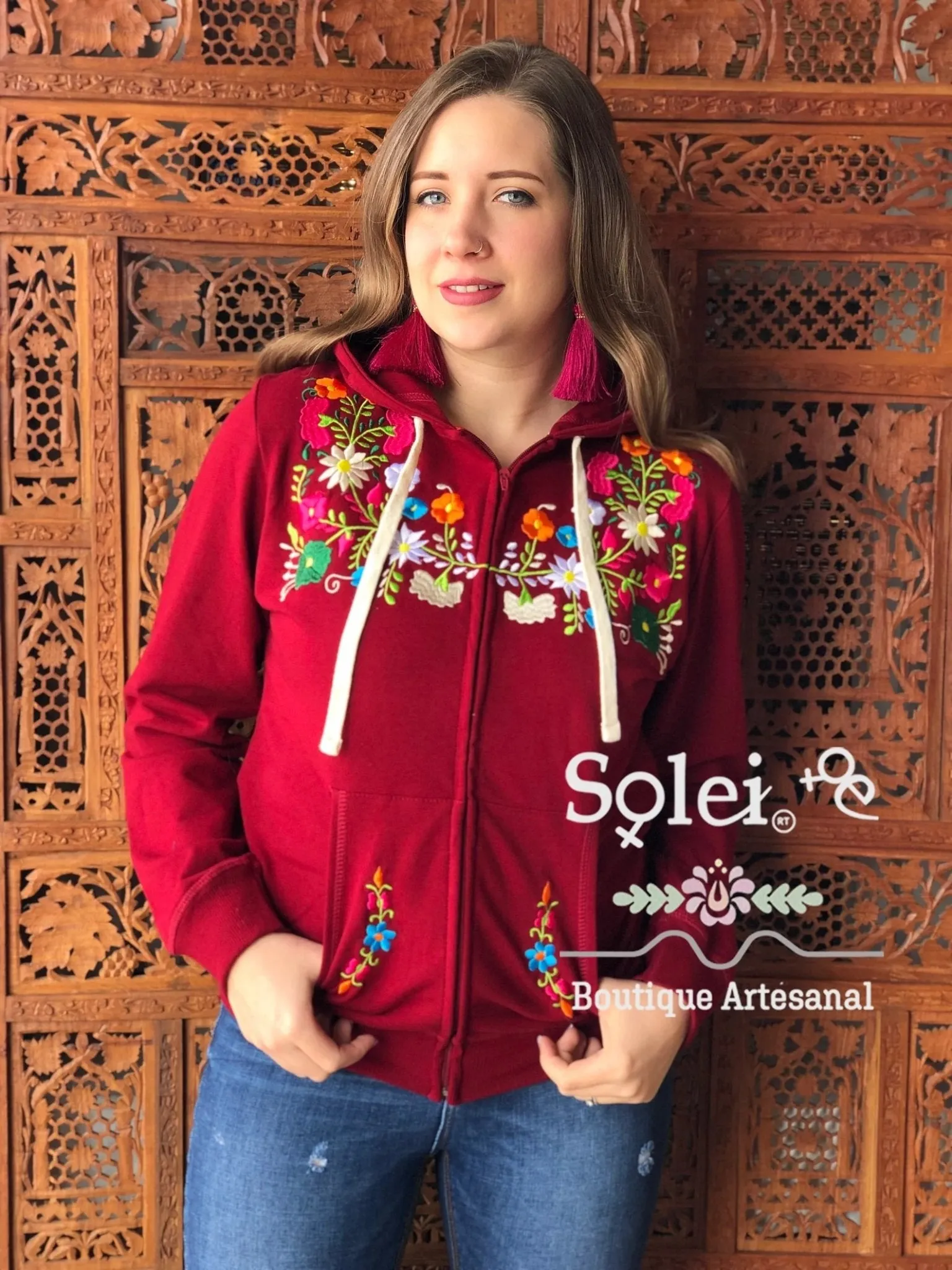 Karen Floral Hoodie