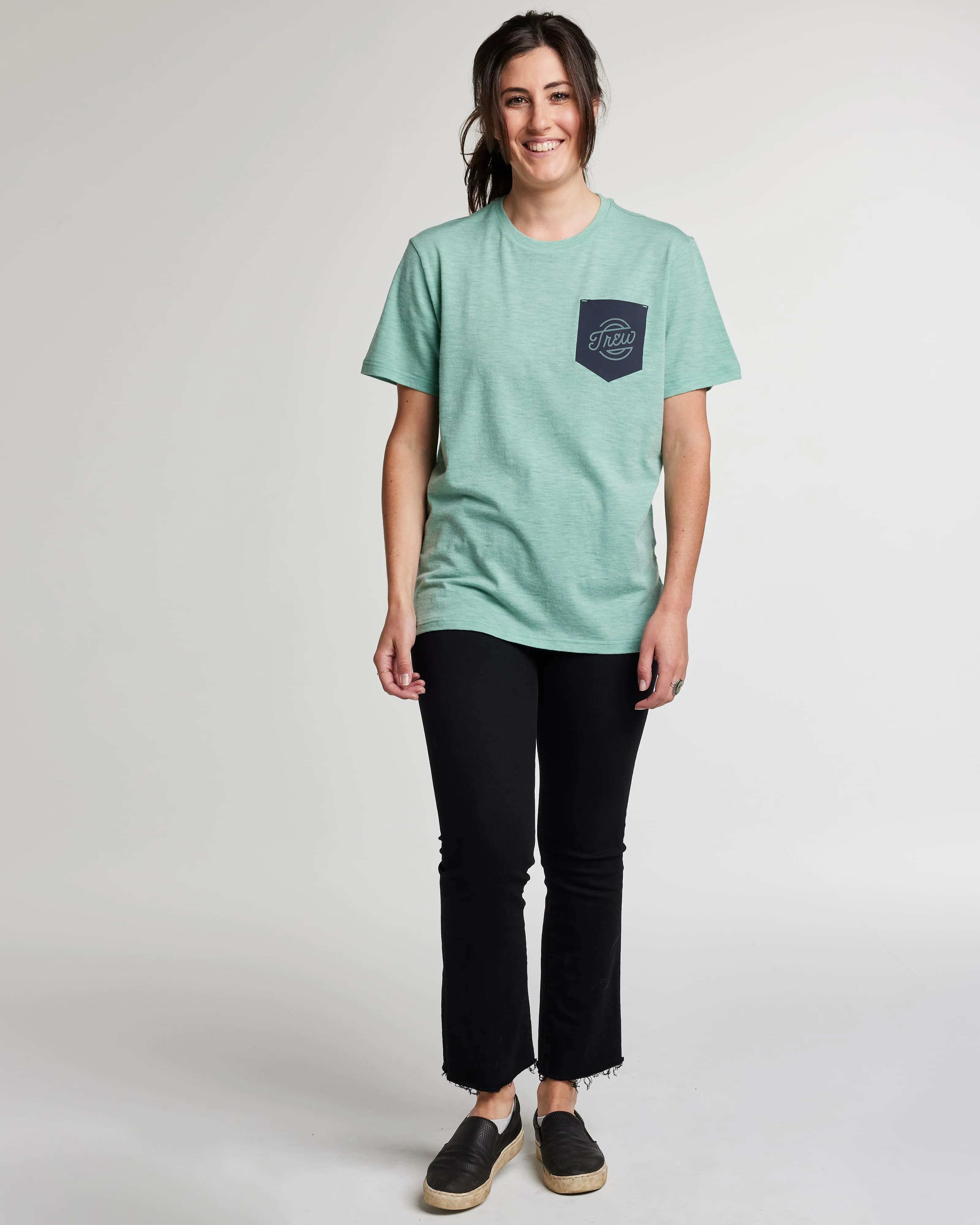 Lightweight Nuyarn Merino Pocket T