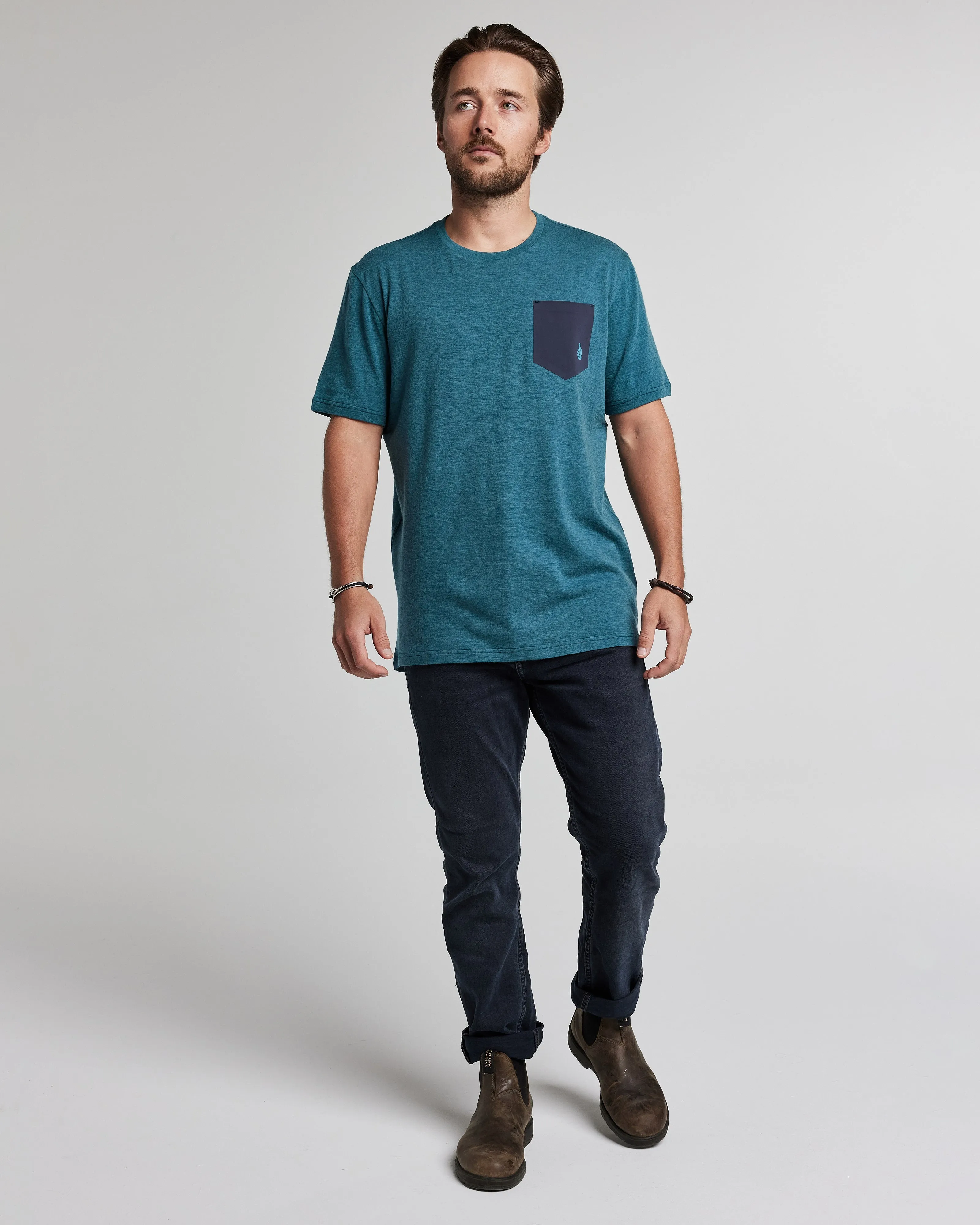 Lightweight Nuyarn Merino Pocket T