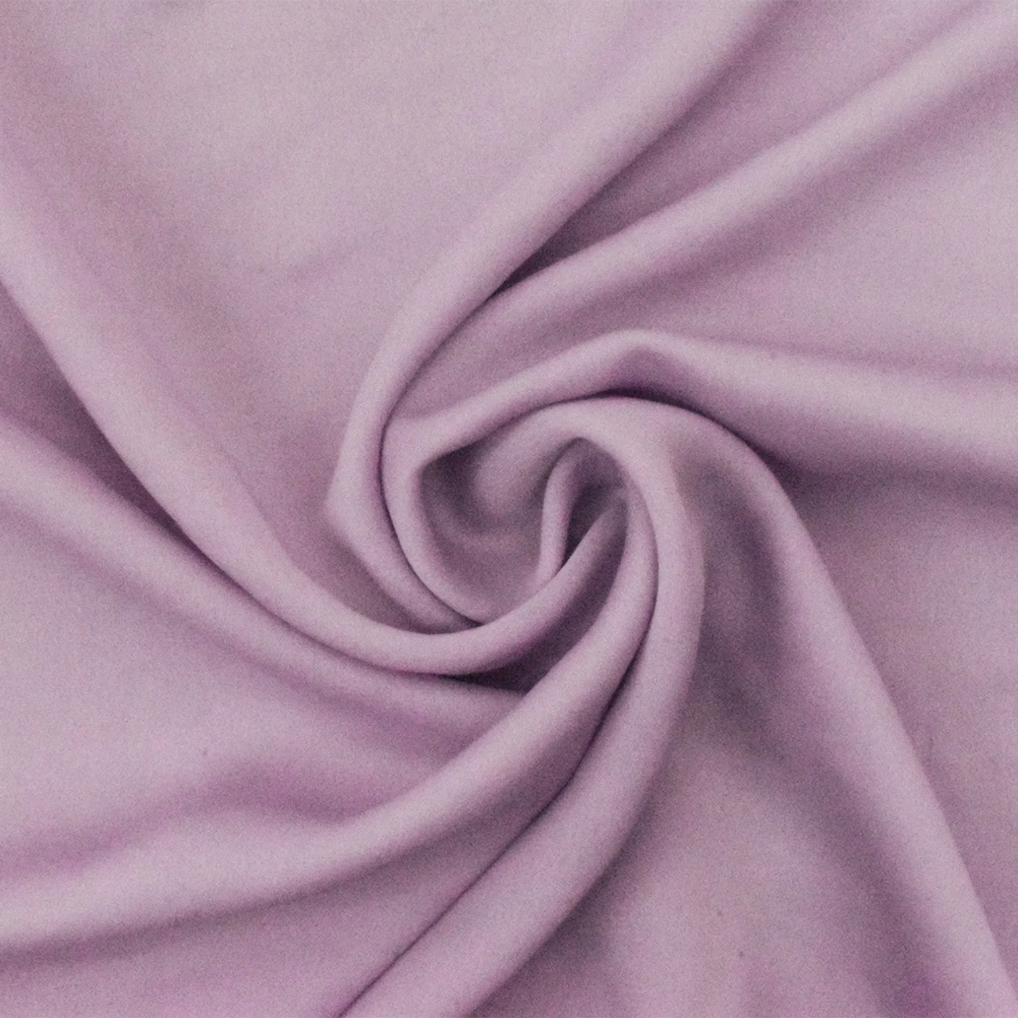 Lilac Purple Famous Designer Recycled Poly Satin Woven Fabric