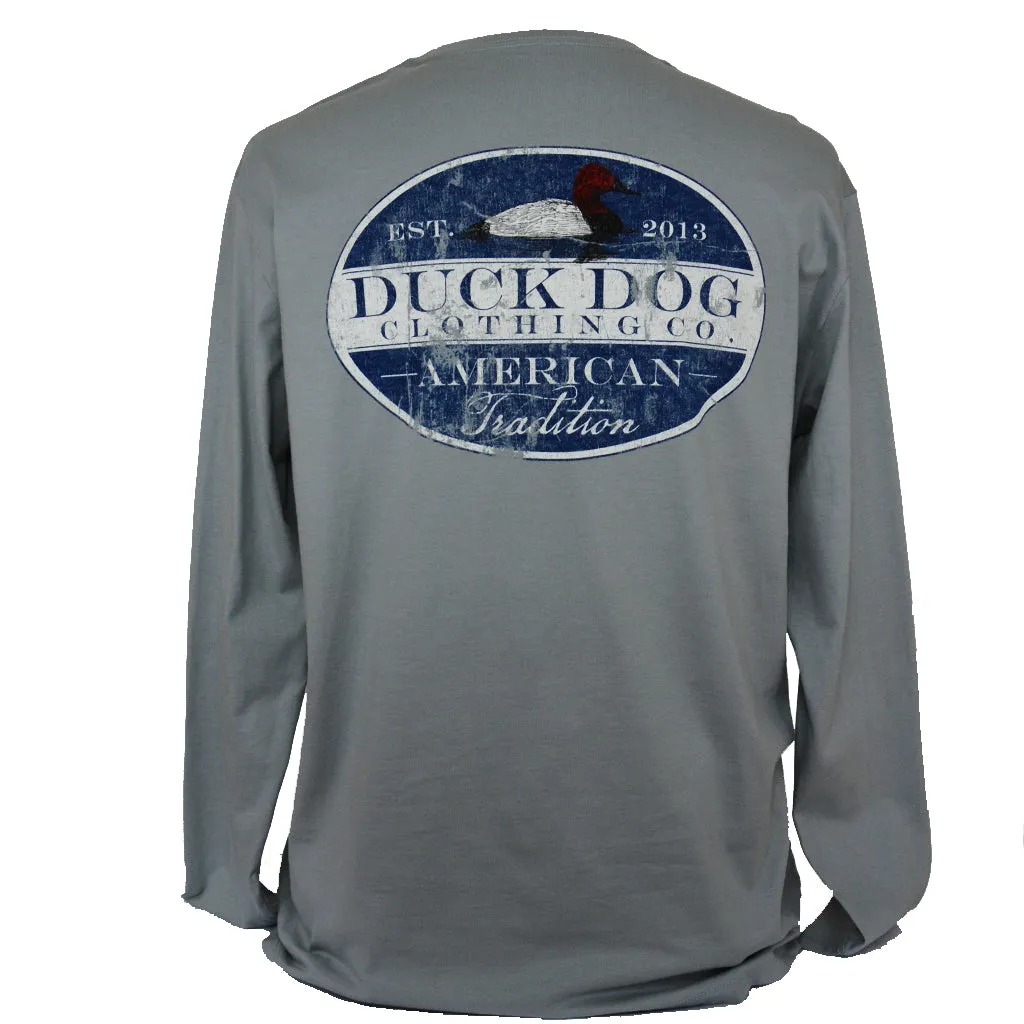 Long  Sleeve Pocket T's - Canvas Back