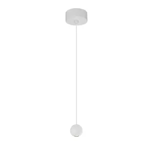 Mantra M8468 Gruissan LED Ball Pendant Matt White