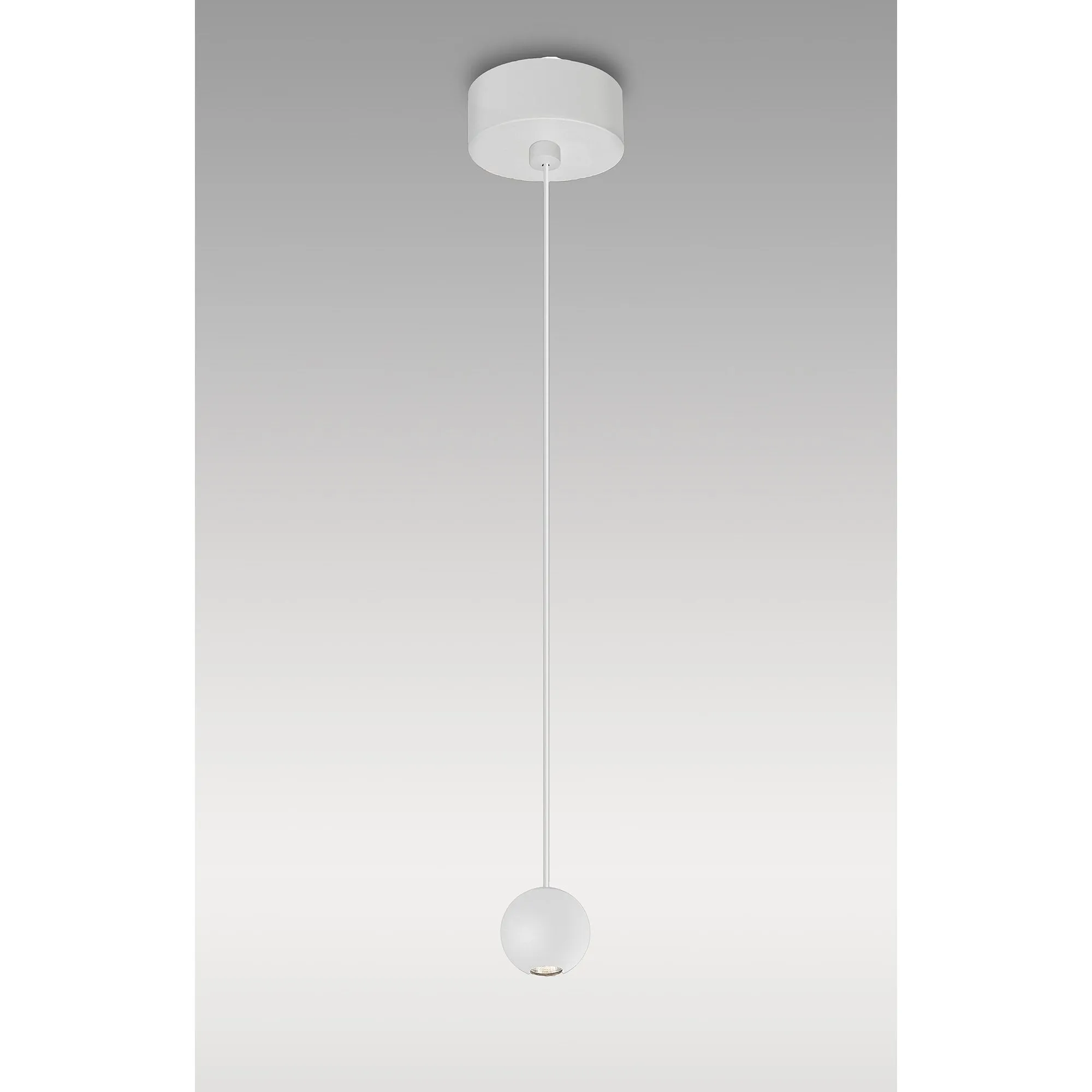 Mantra M8468 Gruissan LED Ball Pendant Matt White