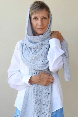 Marcella Wrap Designer Knitting Pattern