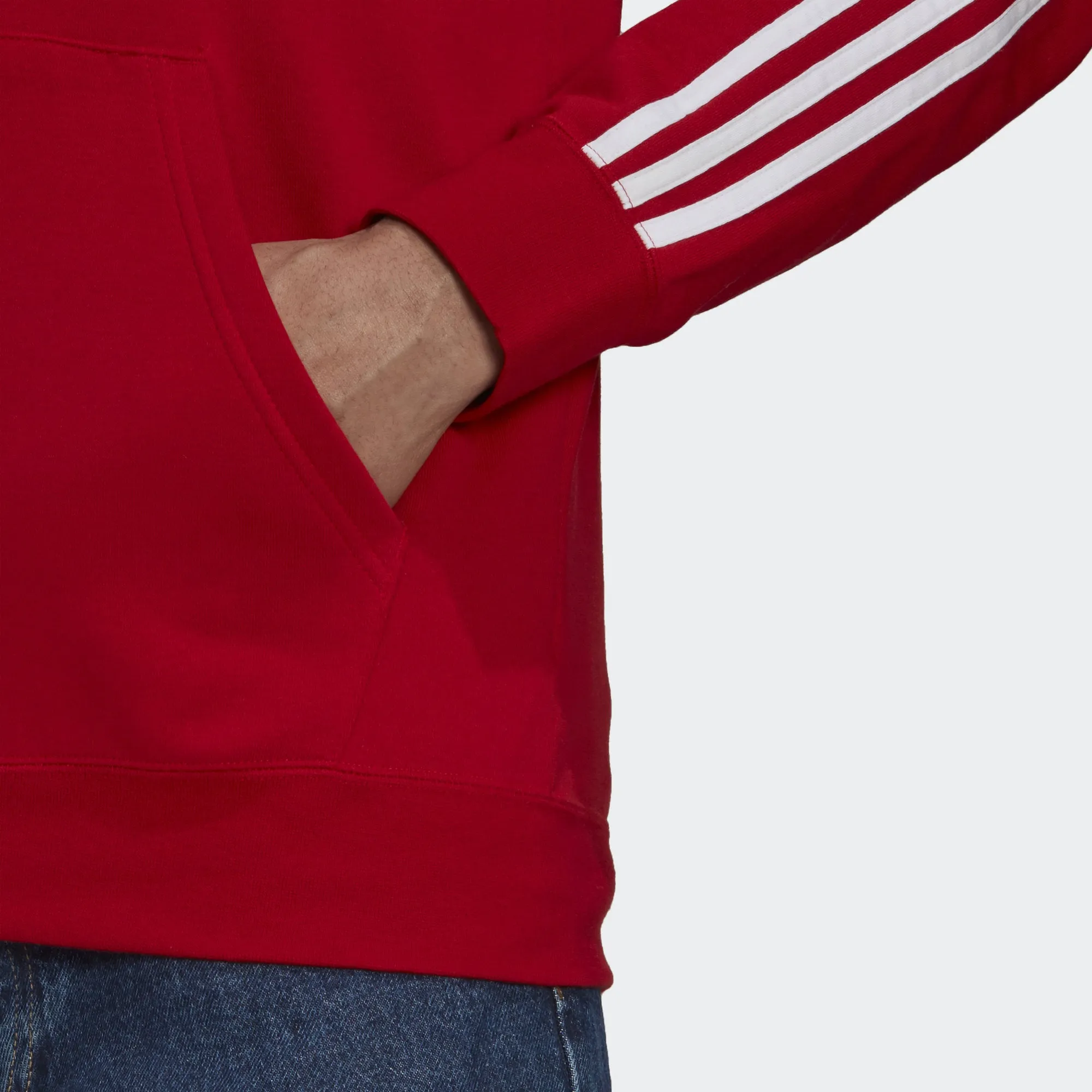 Men's adidas FC Bayern 3-Stripes Full-Zip Hoodie