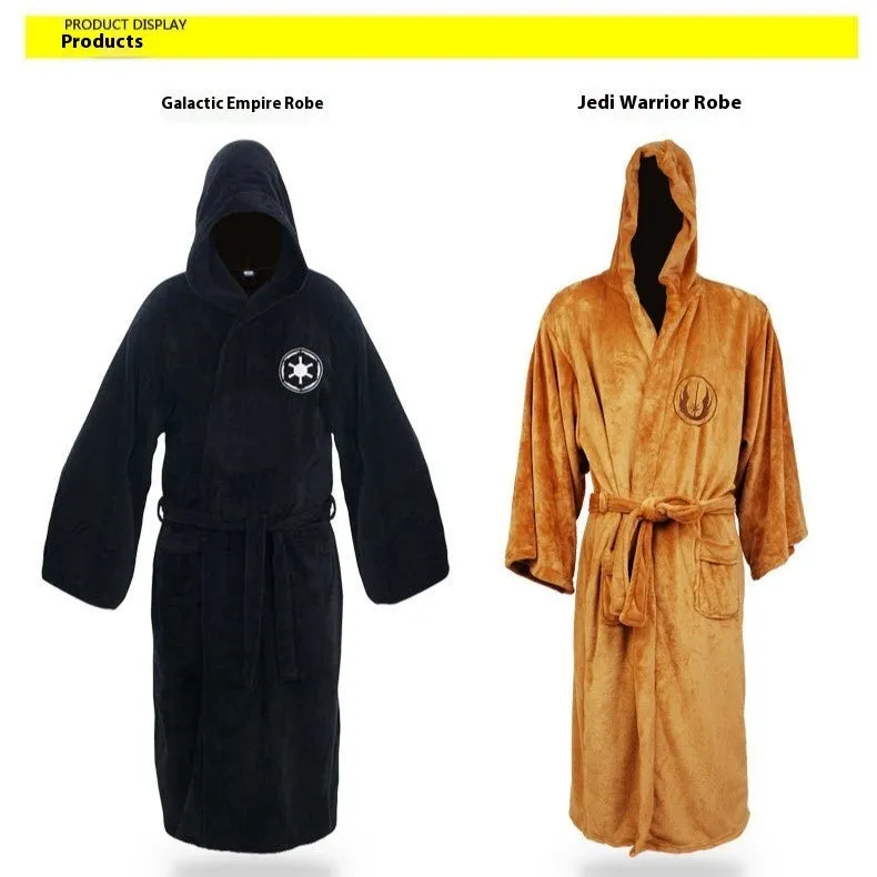 Men's Flannel Bathrobe