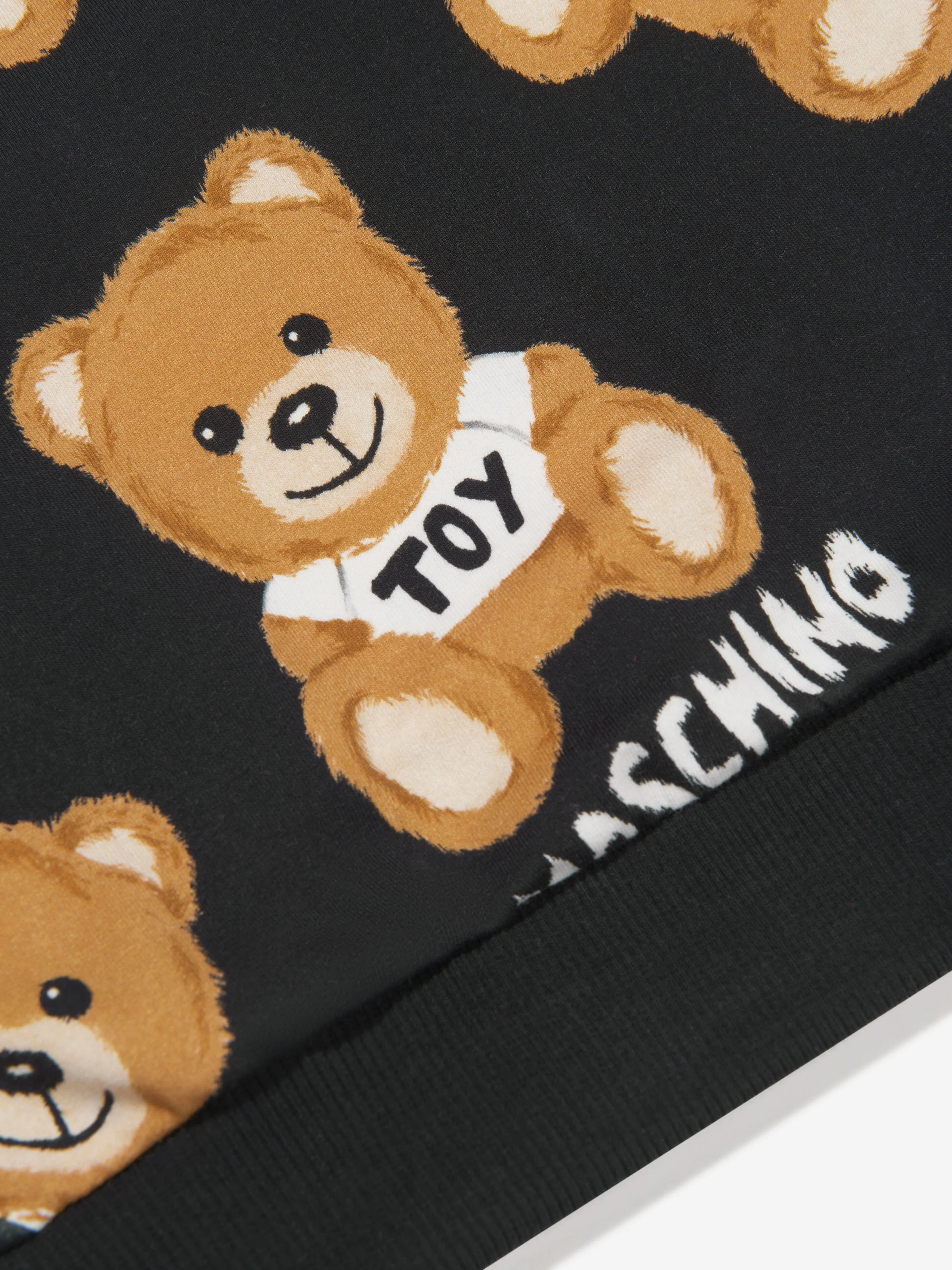 Moschino Kids Teddy Bear Logo Hoodie