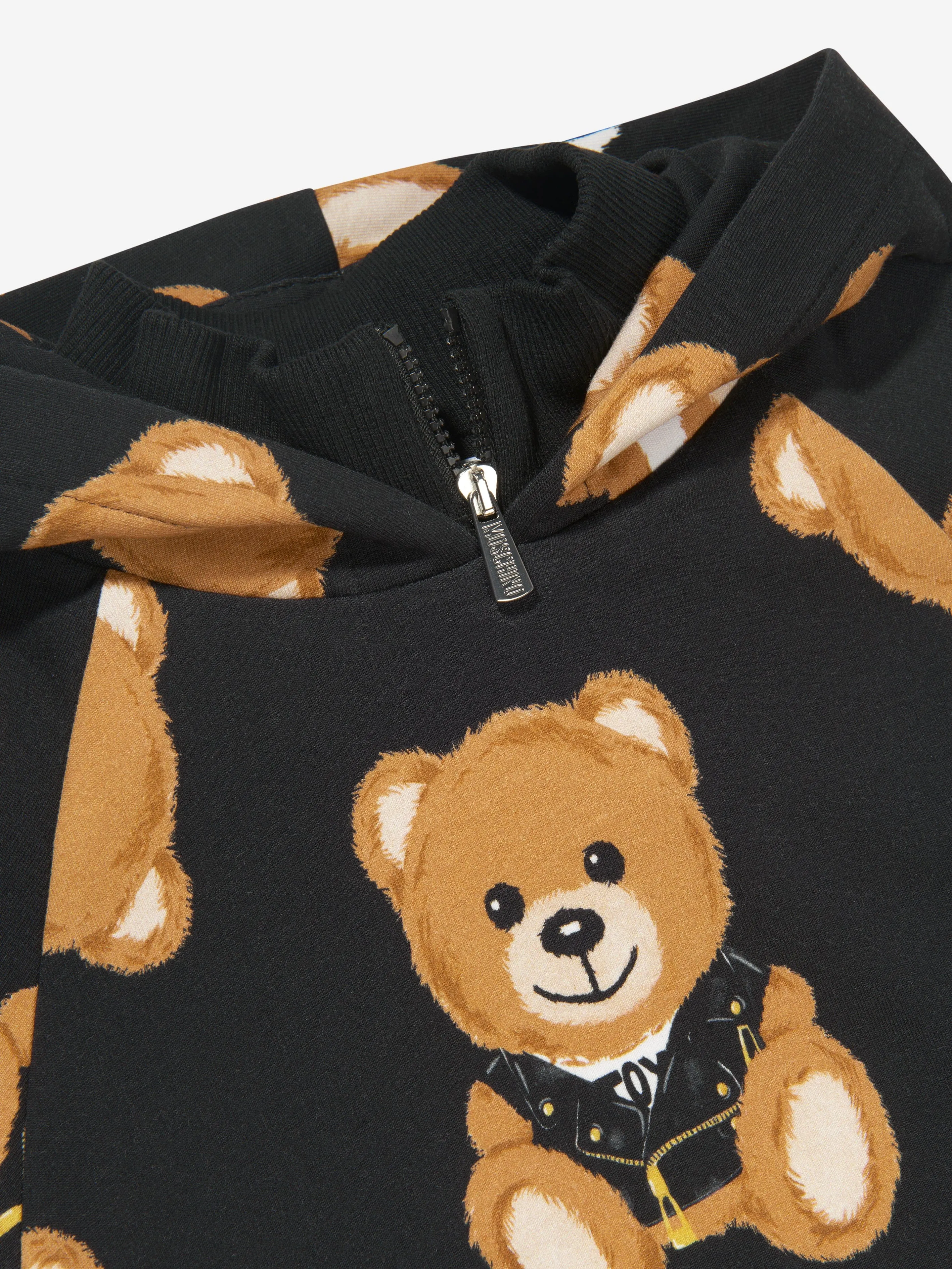 Moschino Kids Teddy Bear Logo Hoodie