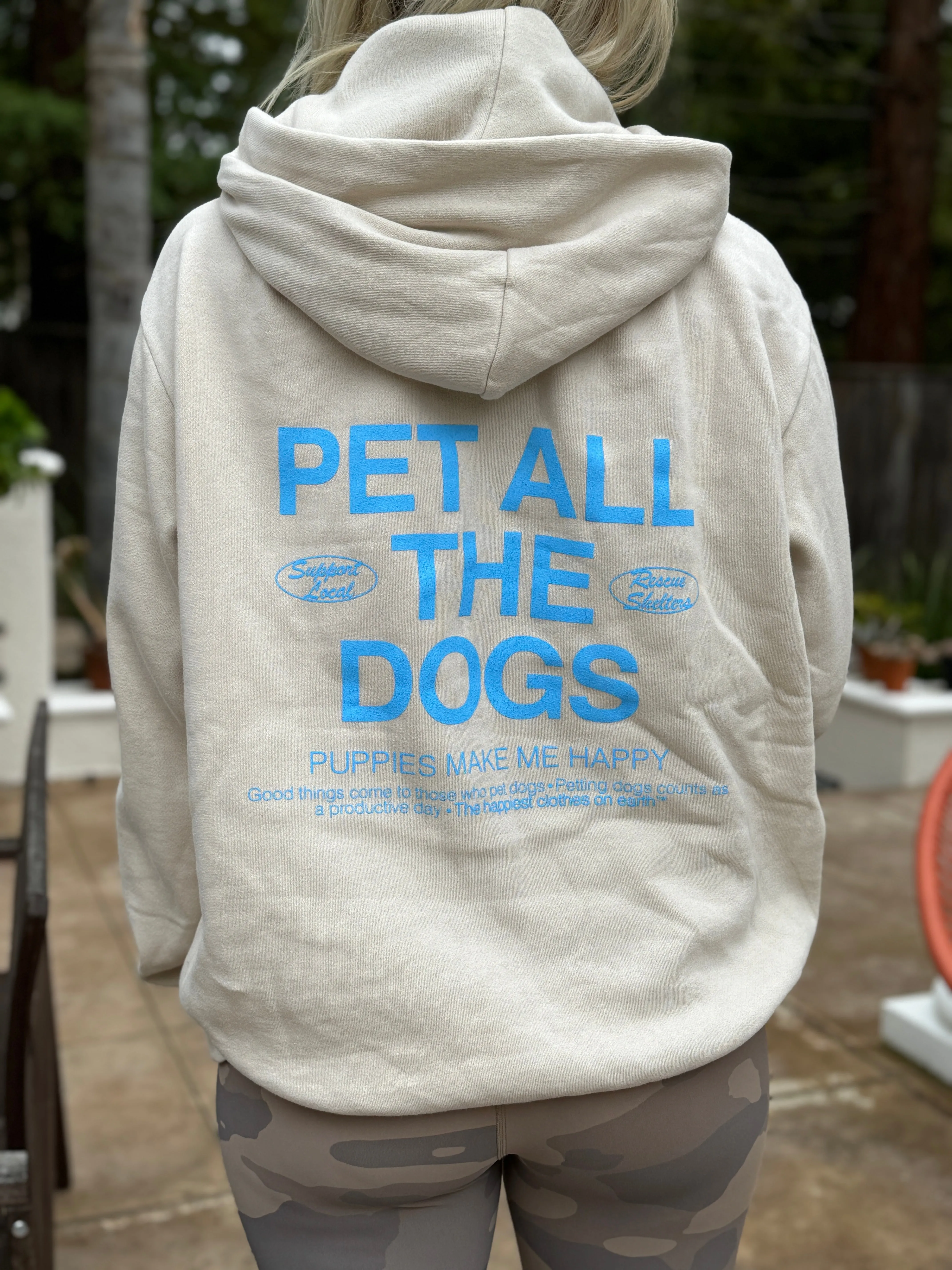 Pet All The Dogs 2.0 | Oversized Uni-Sex Hoodie