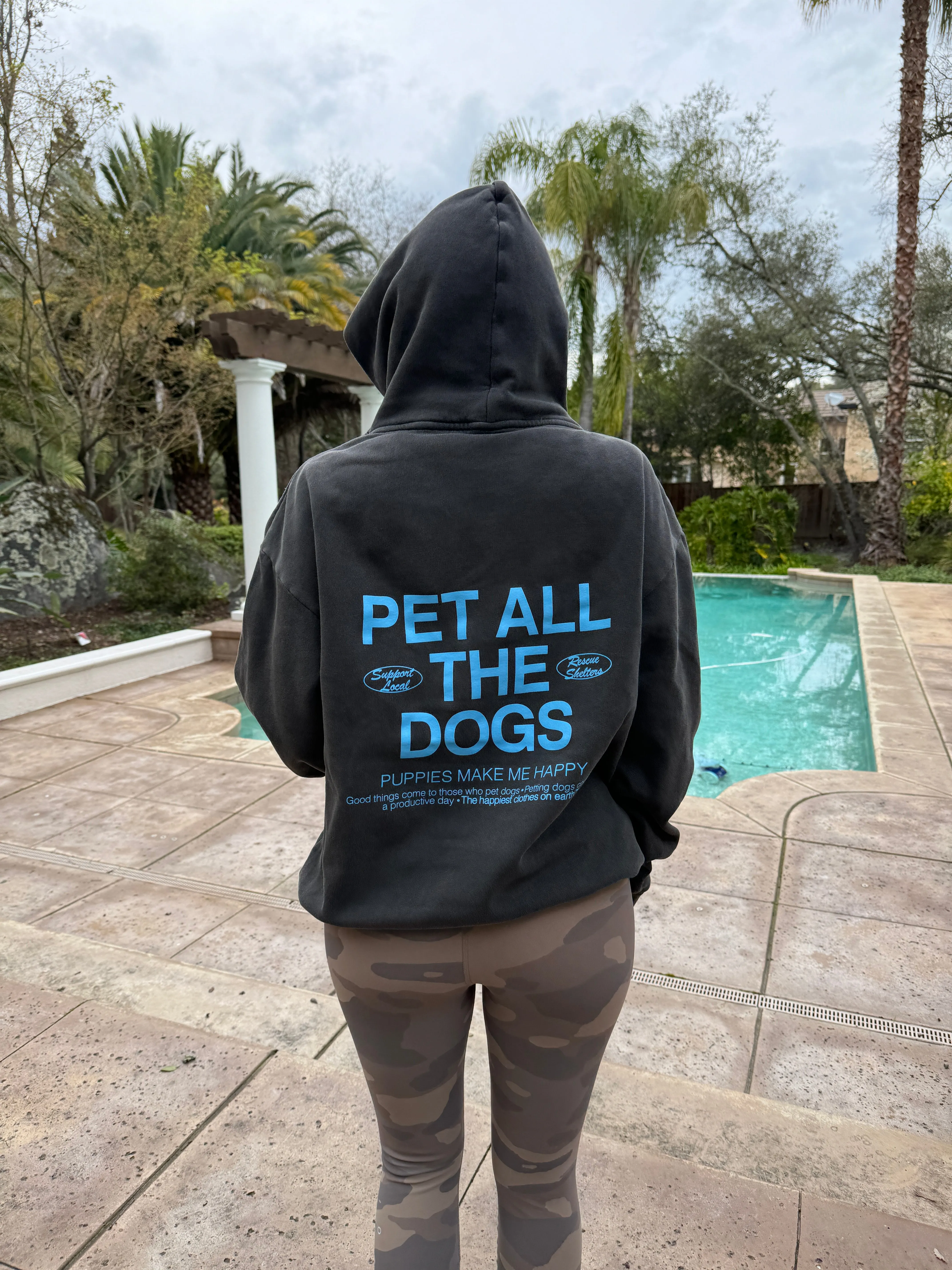 Pet All The Dogs 2.0 | Oversized Uni-Sex Hoodie