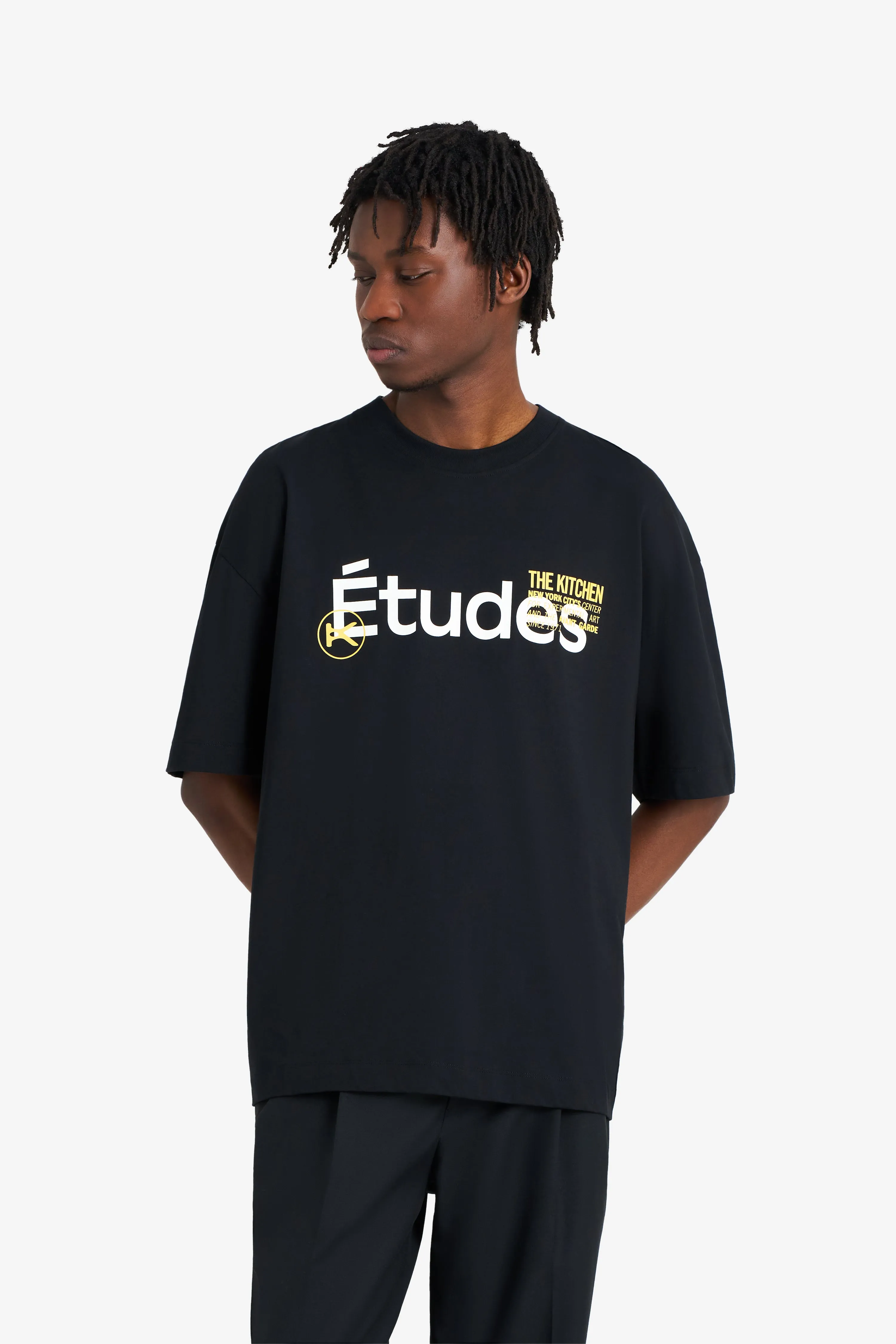 RELAX TEE SHIRT ÉTUDES THE KITCHEN BLACK