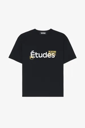 RELAX TEE SHIRT ÉTUDES THE KITCHEN BLACK