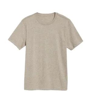 Soft-Washed Crew-Neck T-Shirt for Men Bros Oatmeal B0285