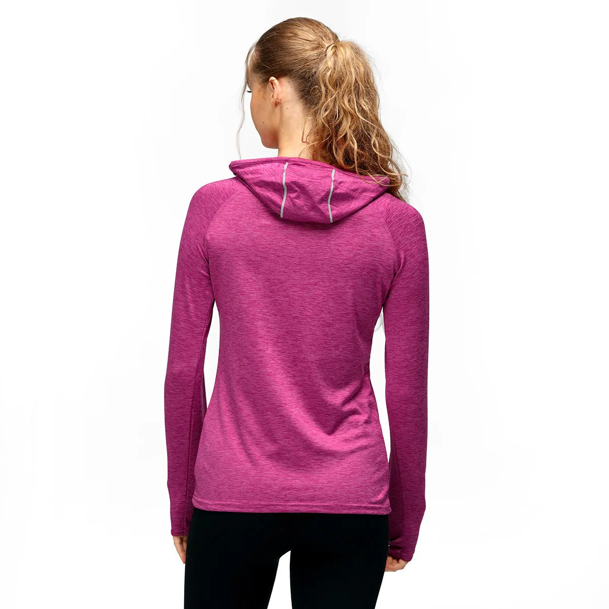 TKB Raspberry Cowl Neck Hoodie