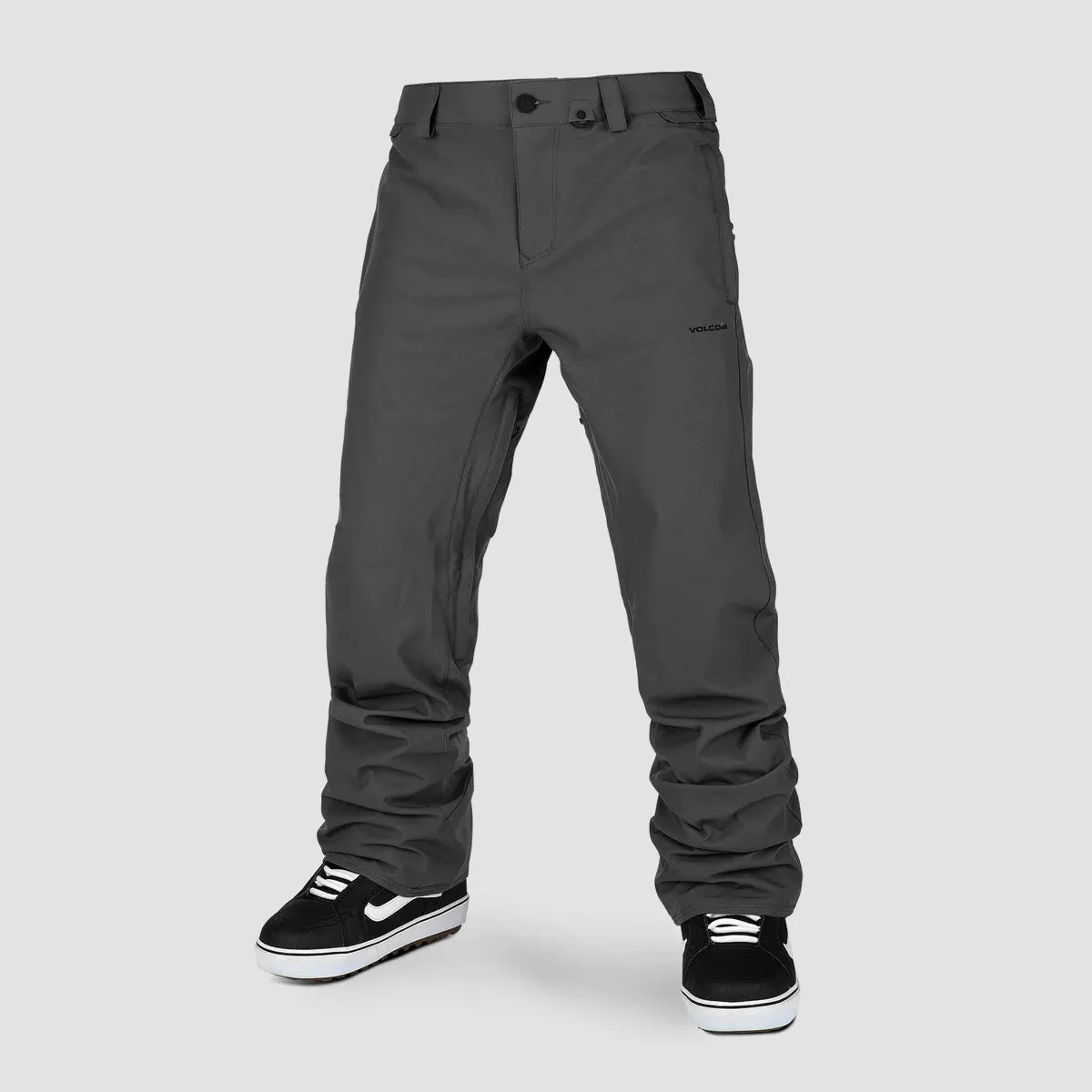 Volcom Freakin Chino Snow Pants Dark Grey