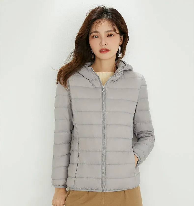 Women's Hooded Down Puffer Coat, Created for FantasyLinen